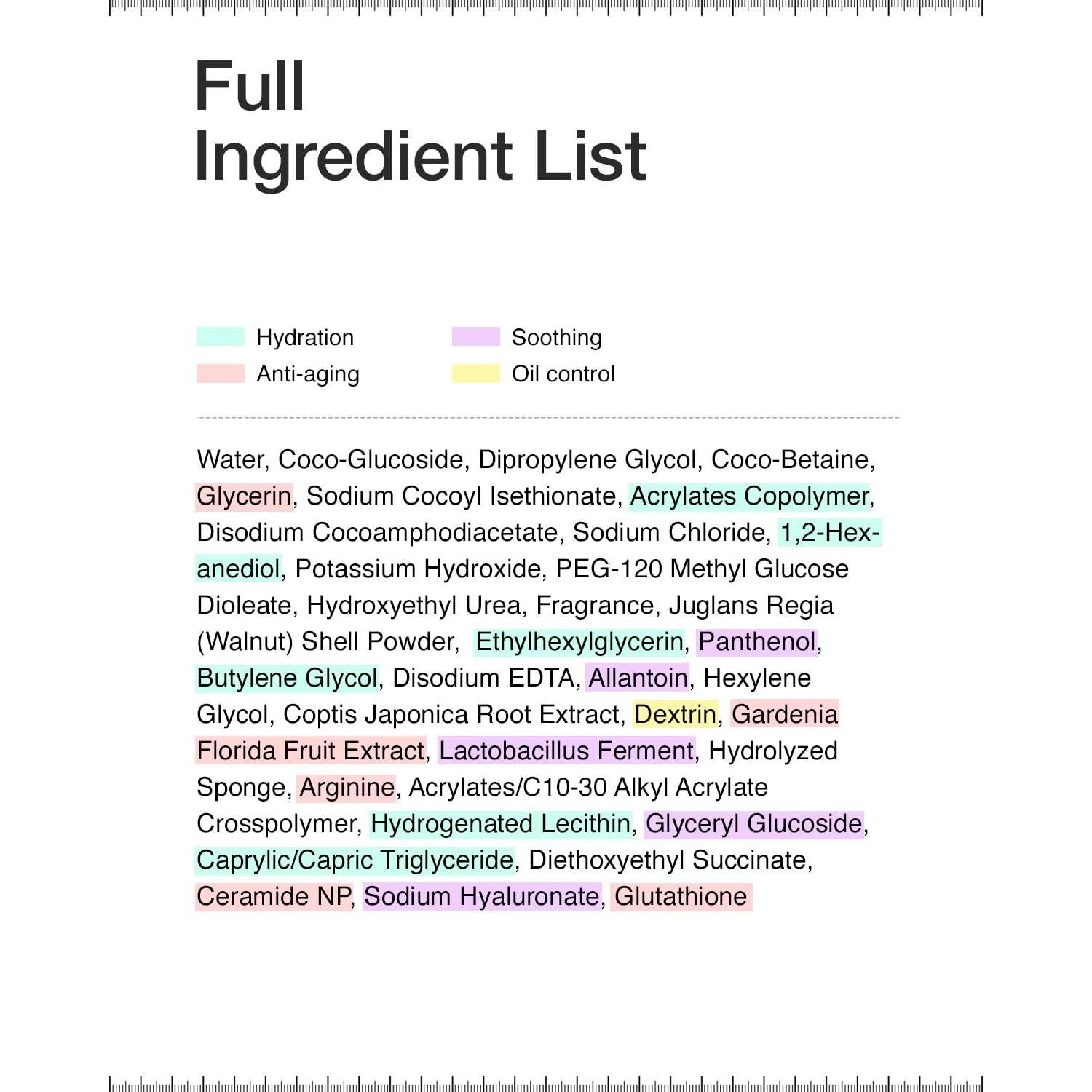 Gel Limpiador Facial Espumoso INFODPLUS XCESPI316 - Exosoma y Nuez