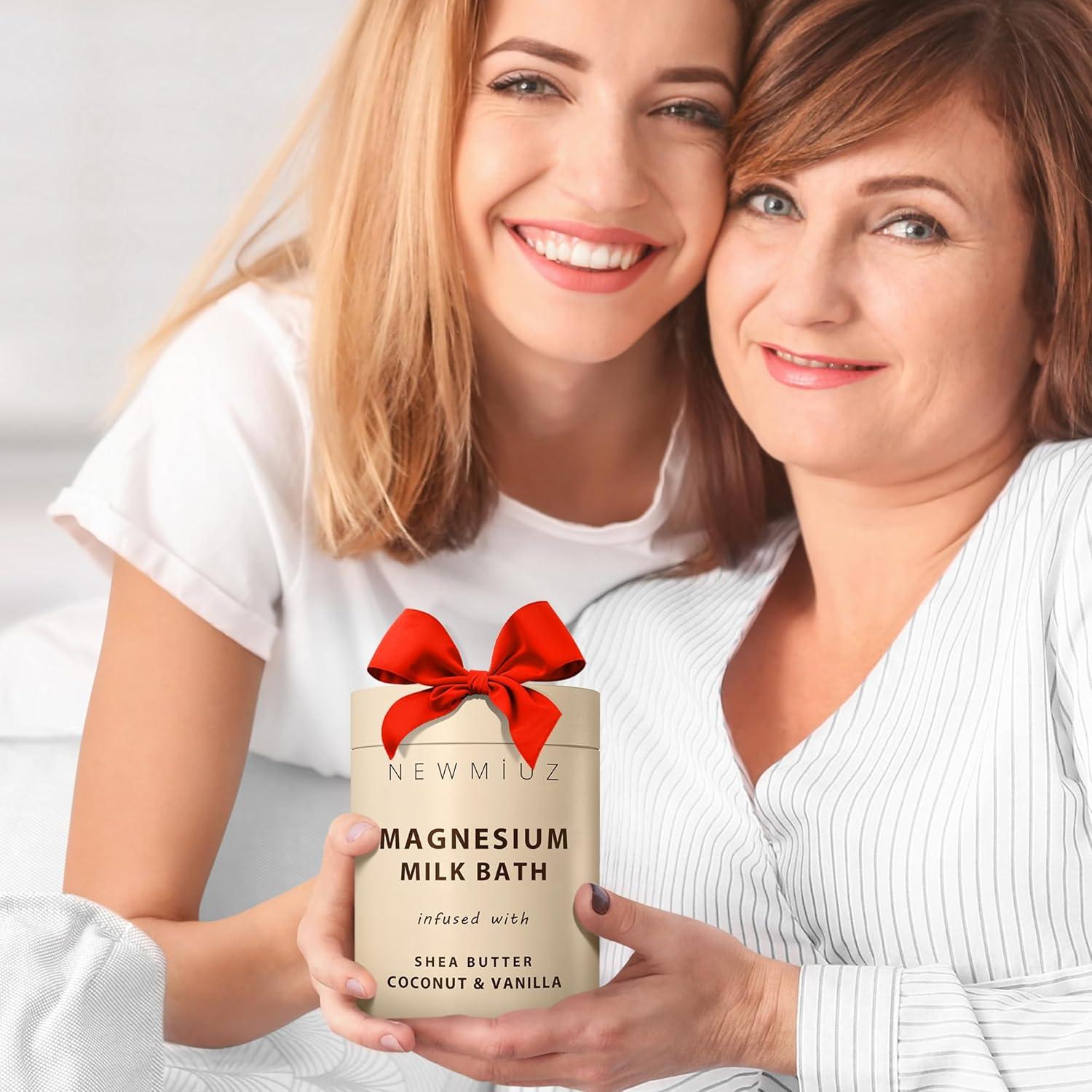 Leche de Baño de Magnesio 300g New Miuz Coco Vainilla Hidratante