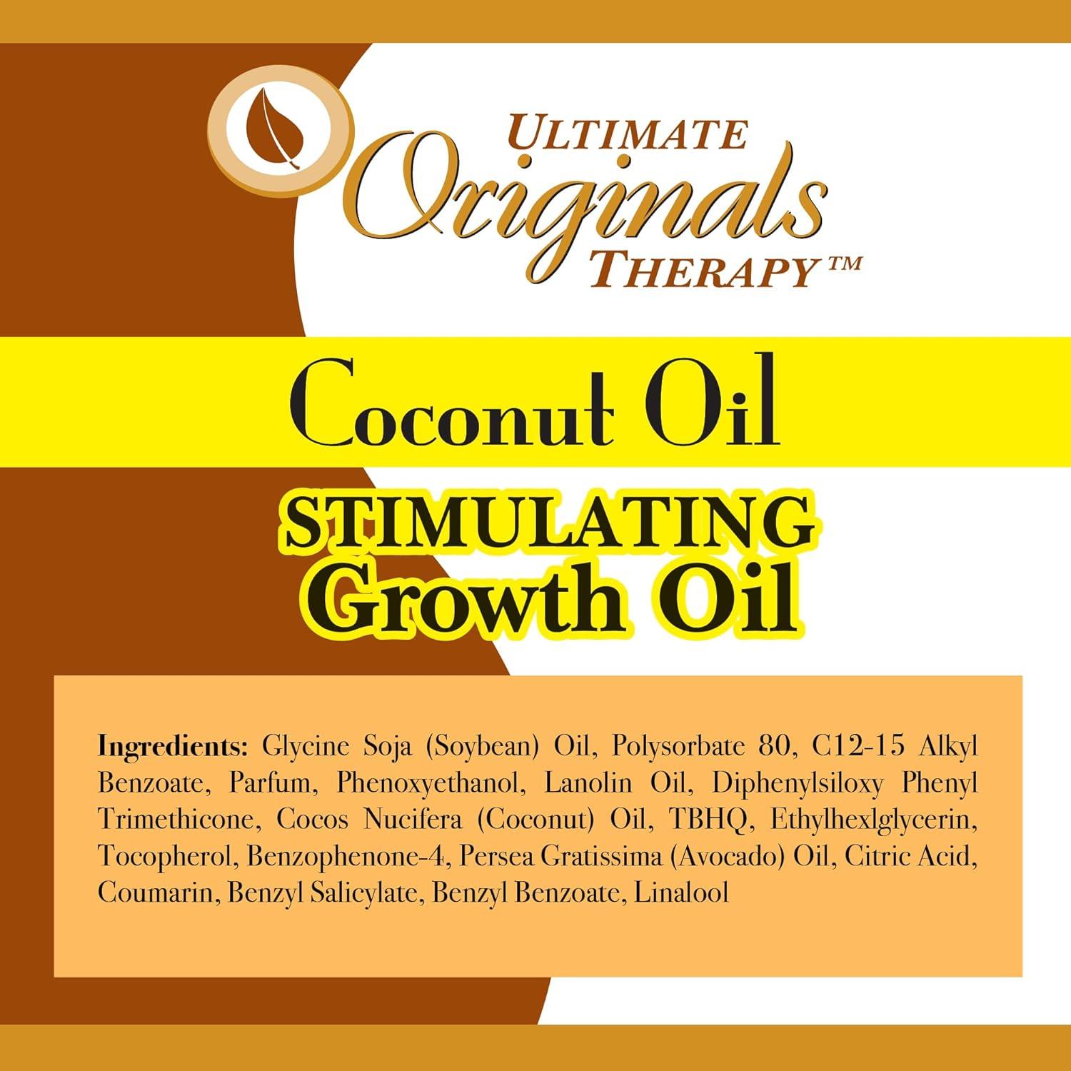 Aceite de Coco Orgánico Estimulante para el Crecimiento 113g