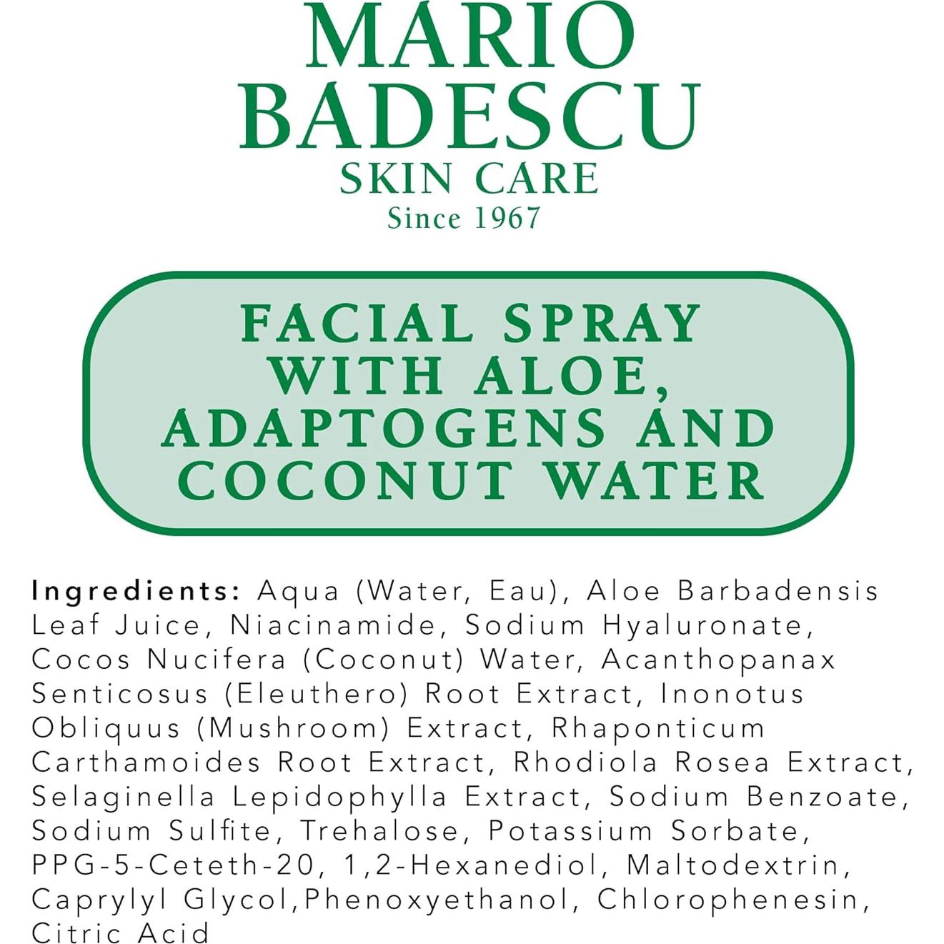 Spray Facial Fijador Mario Badescu 236.6 ml Hidratante