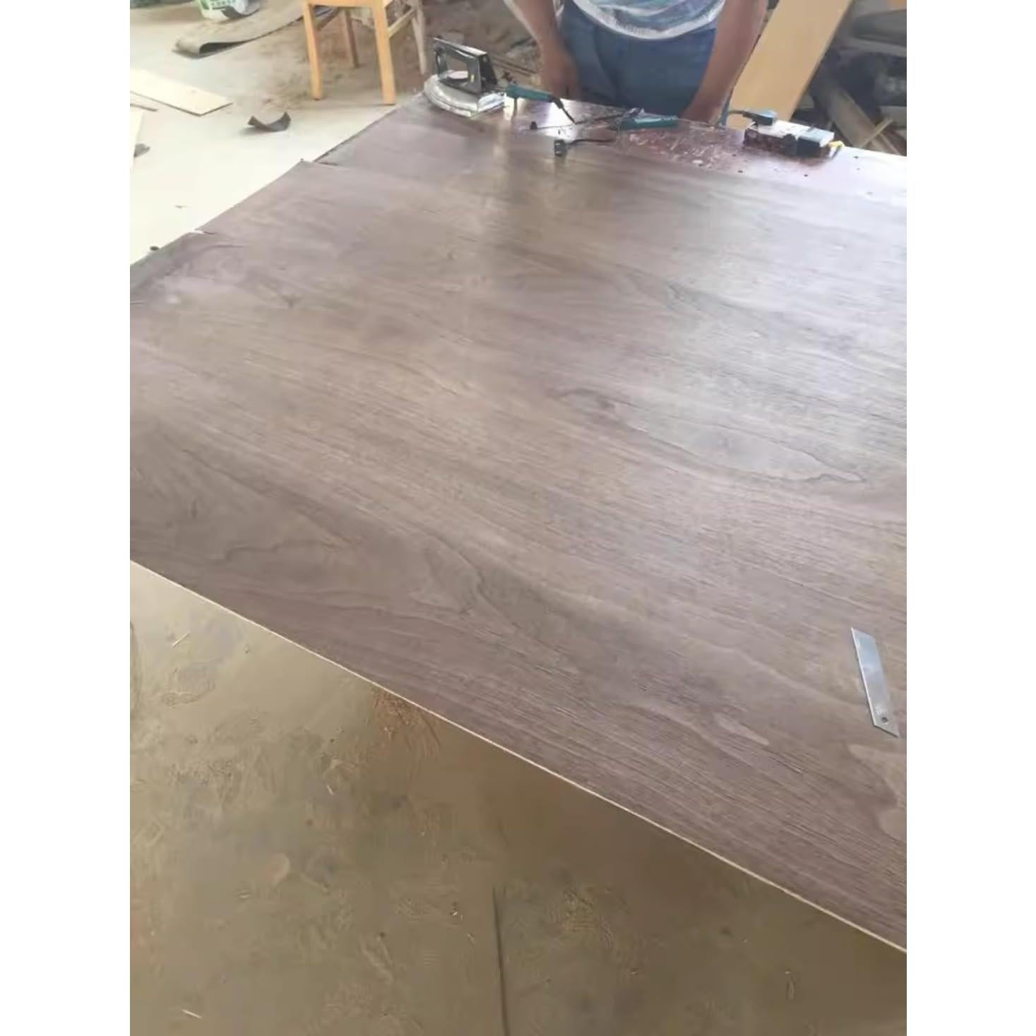 Chapa de Madera de Nogal Negro Natural 20x250 cm - Samlee