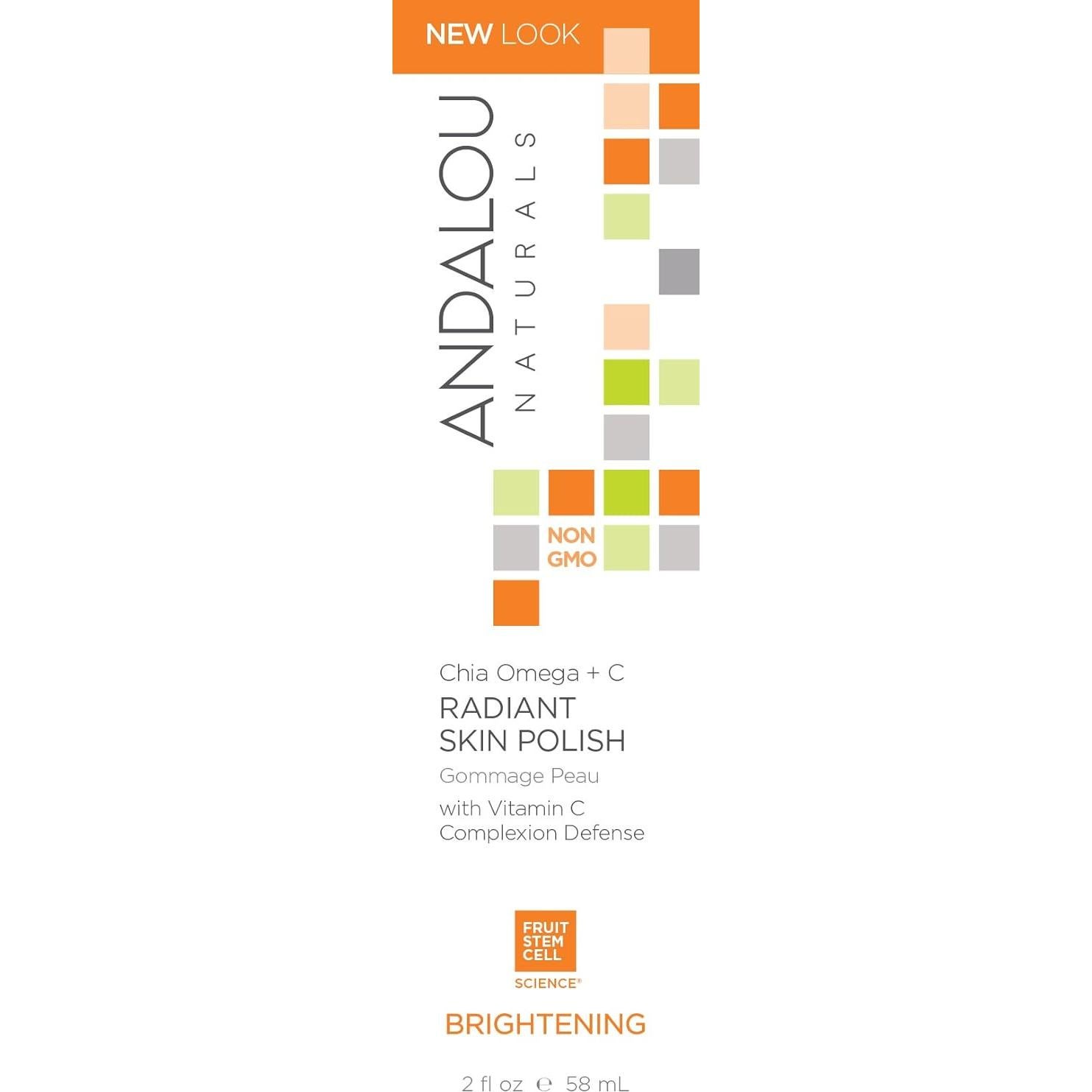 Exfoliante Facial Andalou Naturals Chia Omega 56.7g