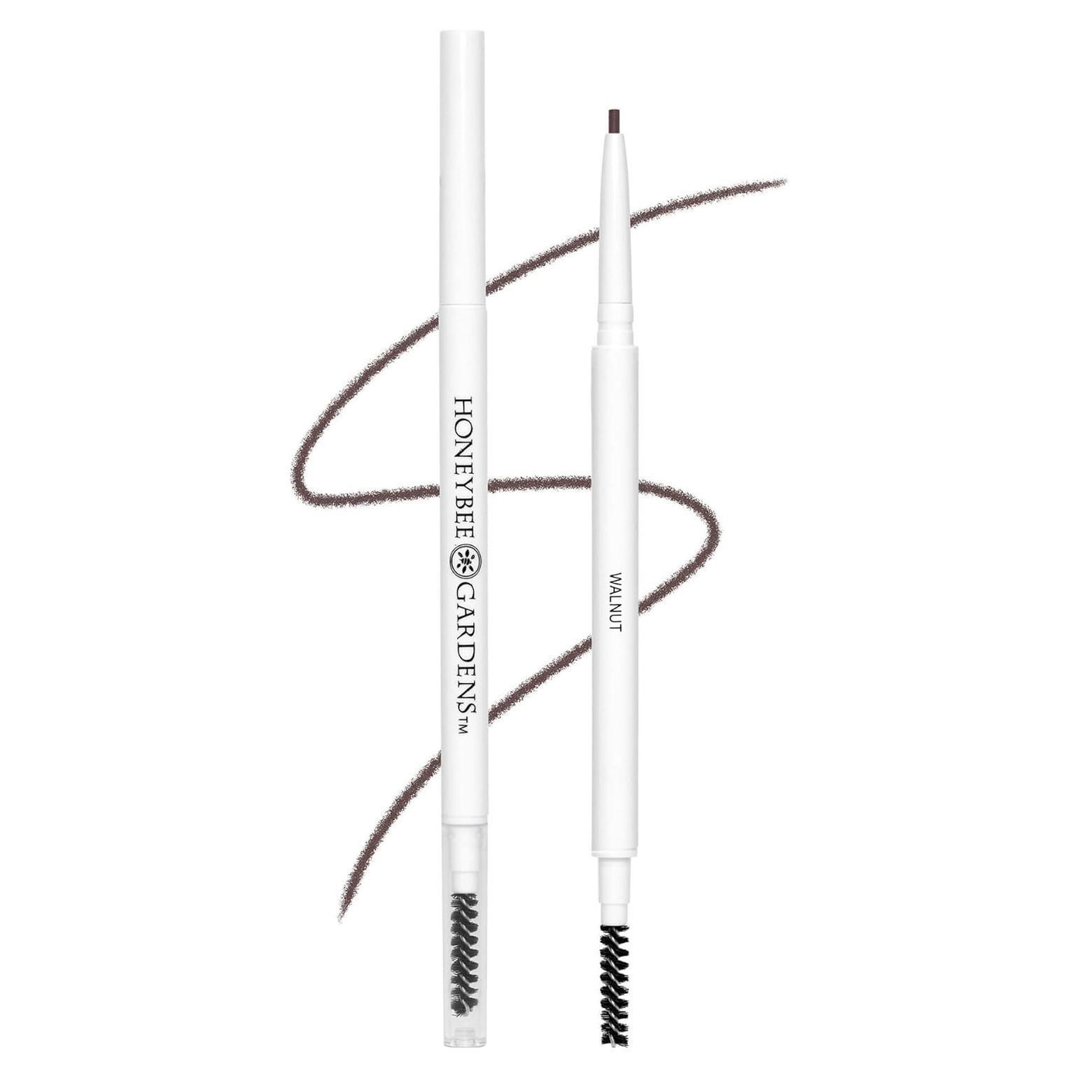 Lápiz de Cejas Honeybee Gardens Nogal 1.7mm Vegano Larga Duración
