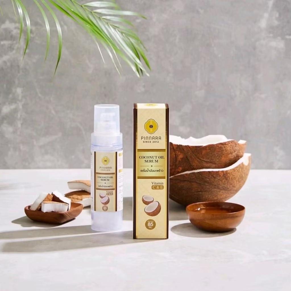 Suero de Aceite de Coco Pinnara 85 ml - Hidratante Piel y Cabello