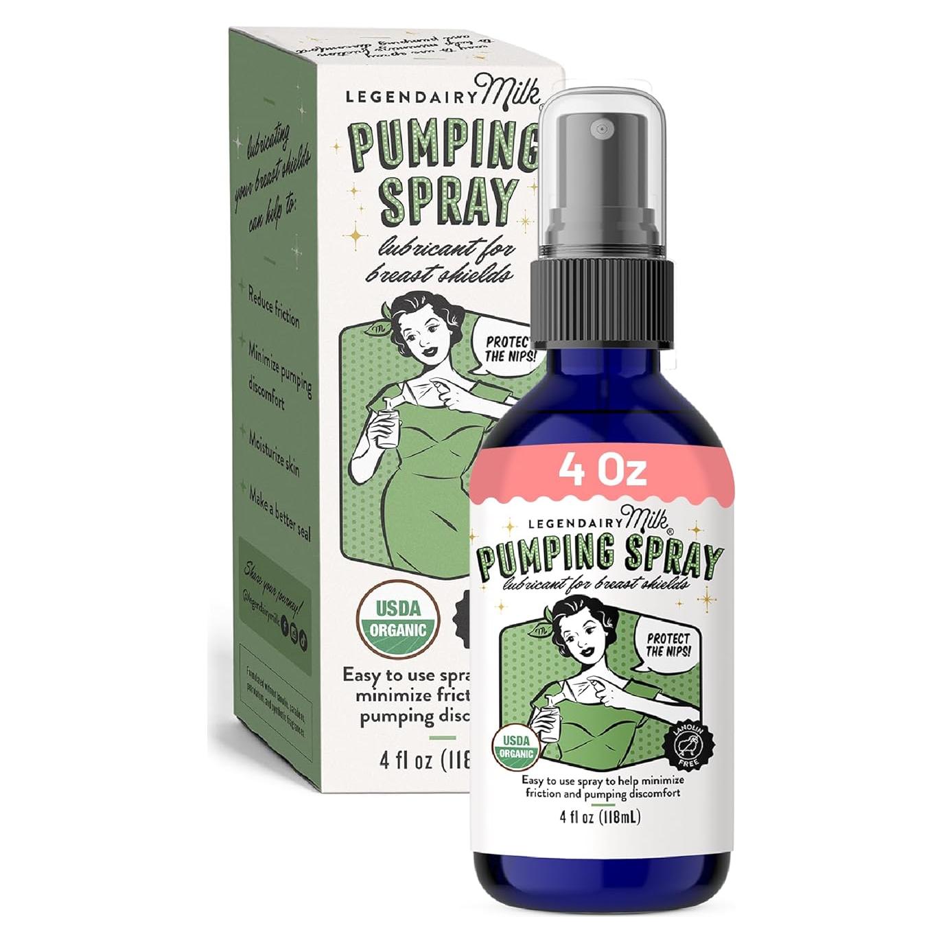 Spray para Sacar Leche Legendairy Milk 113 ml Orgánico Vegano