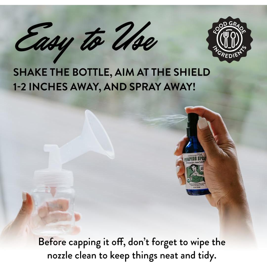 Spray para Sacar Leche Legendairy Milk 113 ml Orgánico Vegano