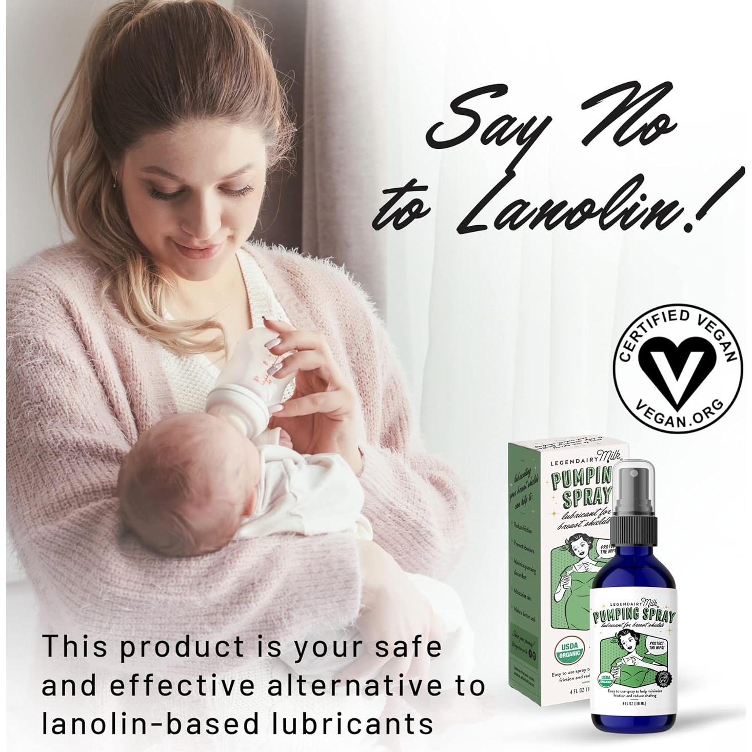 Spray para Sacar Leche Legendairy Milk 113 ml Orgánico Vegano