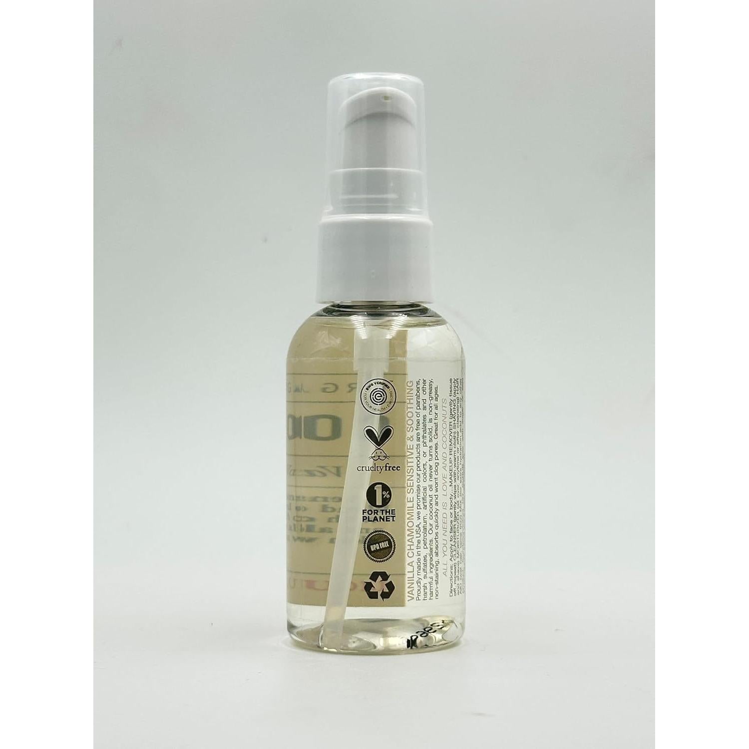 Aceite Facial Hidratante Orgánico a Verde 53 ml Vainilla Manzanilla