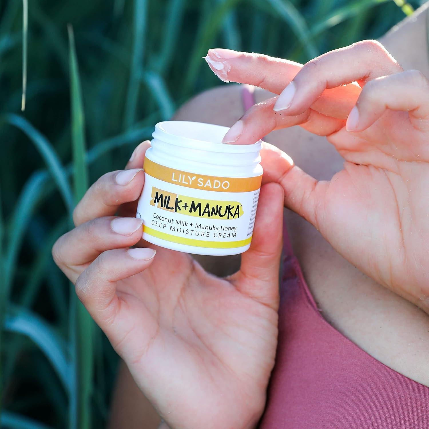 Crema Facial Hidratante Lily Sado 56.7g con Miel de Manuka