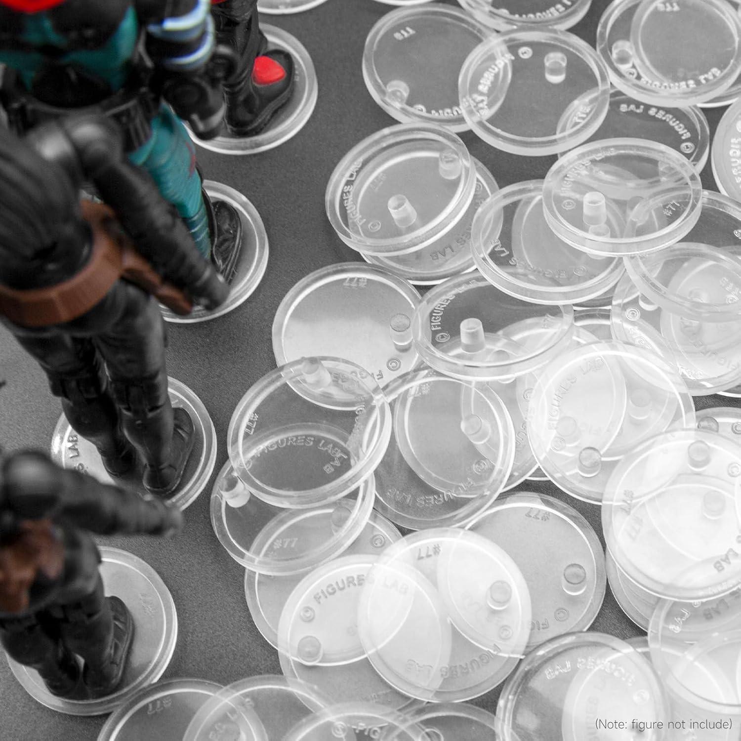 Base de Exhibición Redonda SIXPOINTS 70 Piezas para Figuras