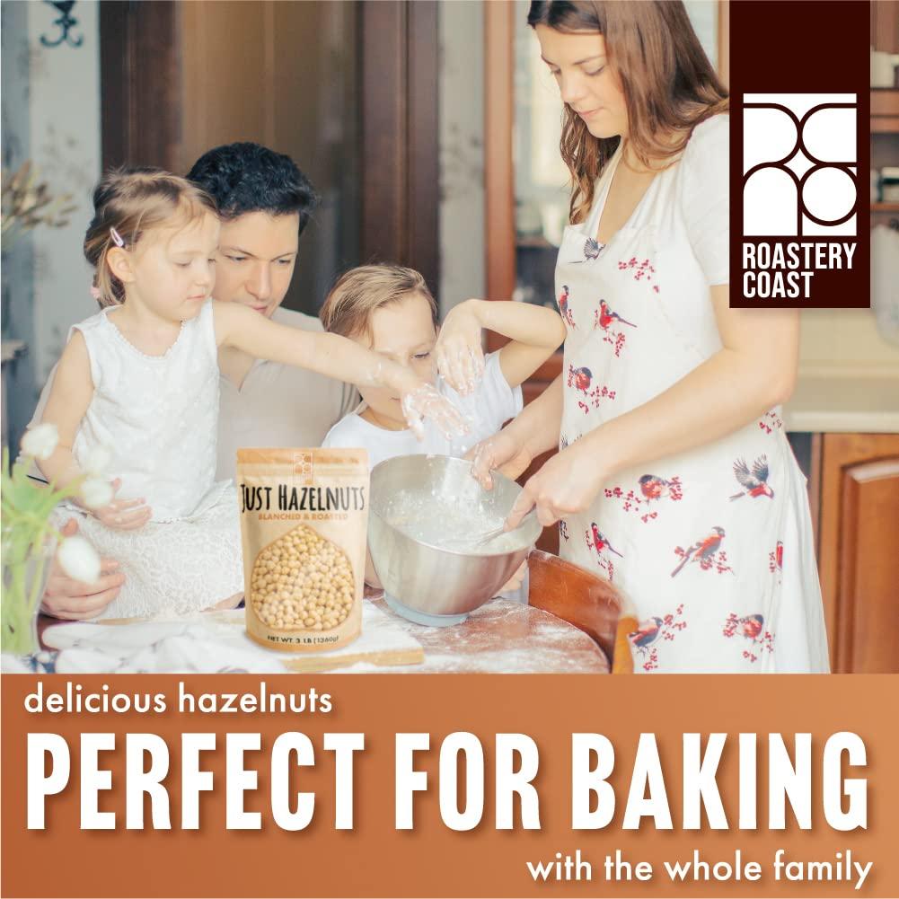 Avellanas Tostadas Secas Roastery Coast 1.36 KG Sin Sal