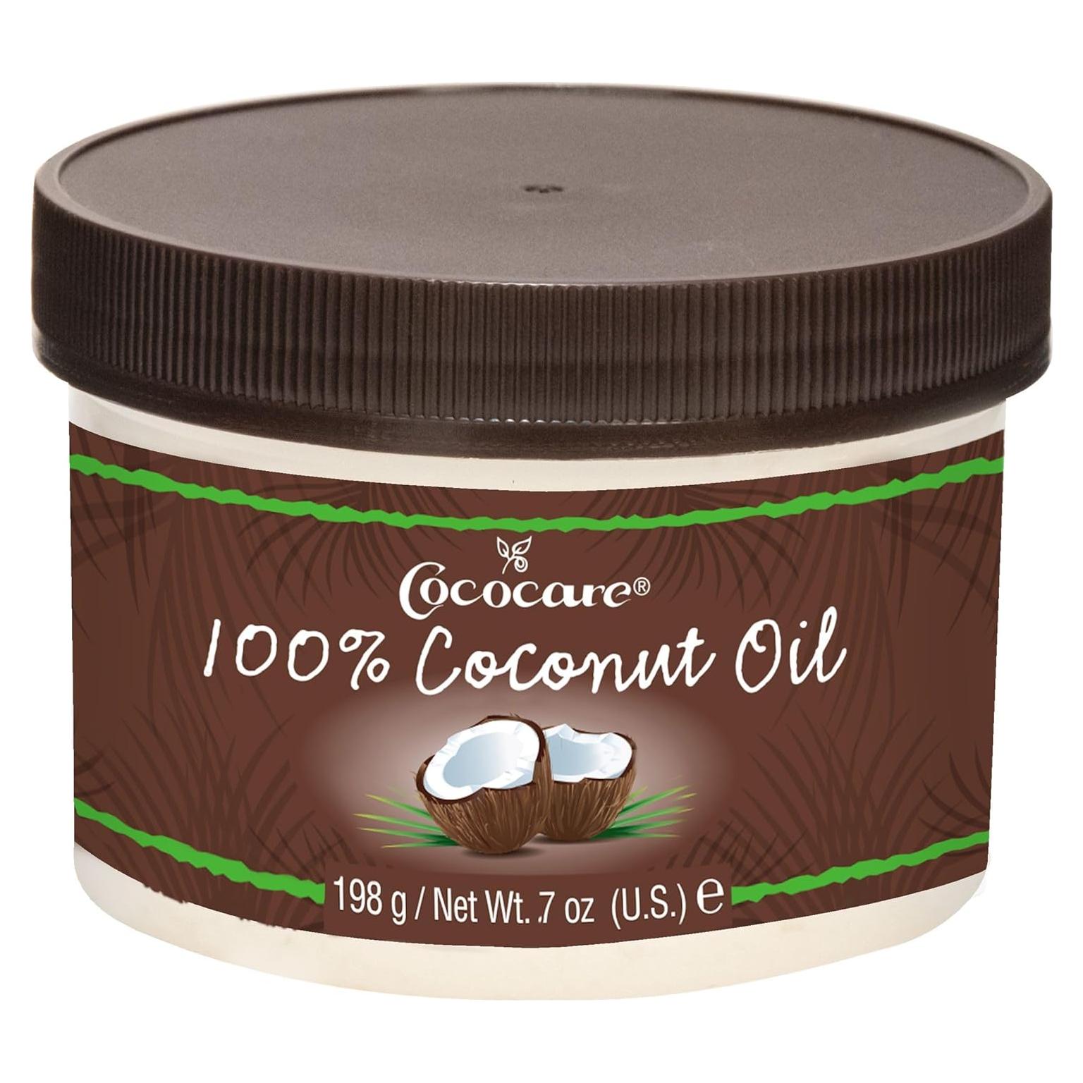 Aceite de Coco 100% Natural Cococare 198 g - Hidratante Piel y Cabello