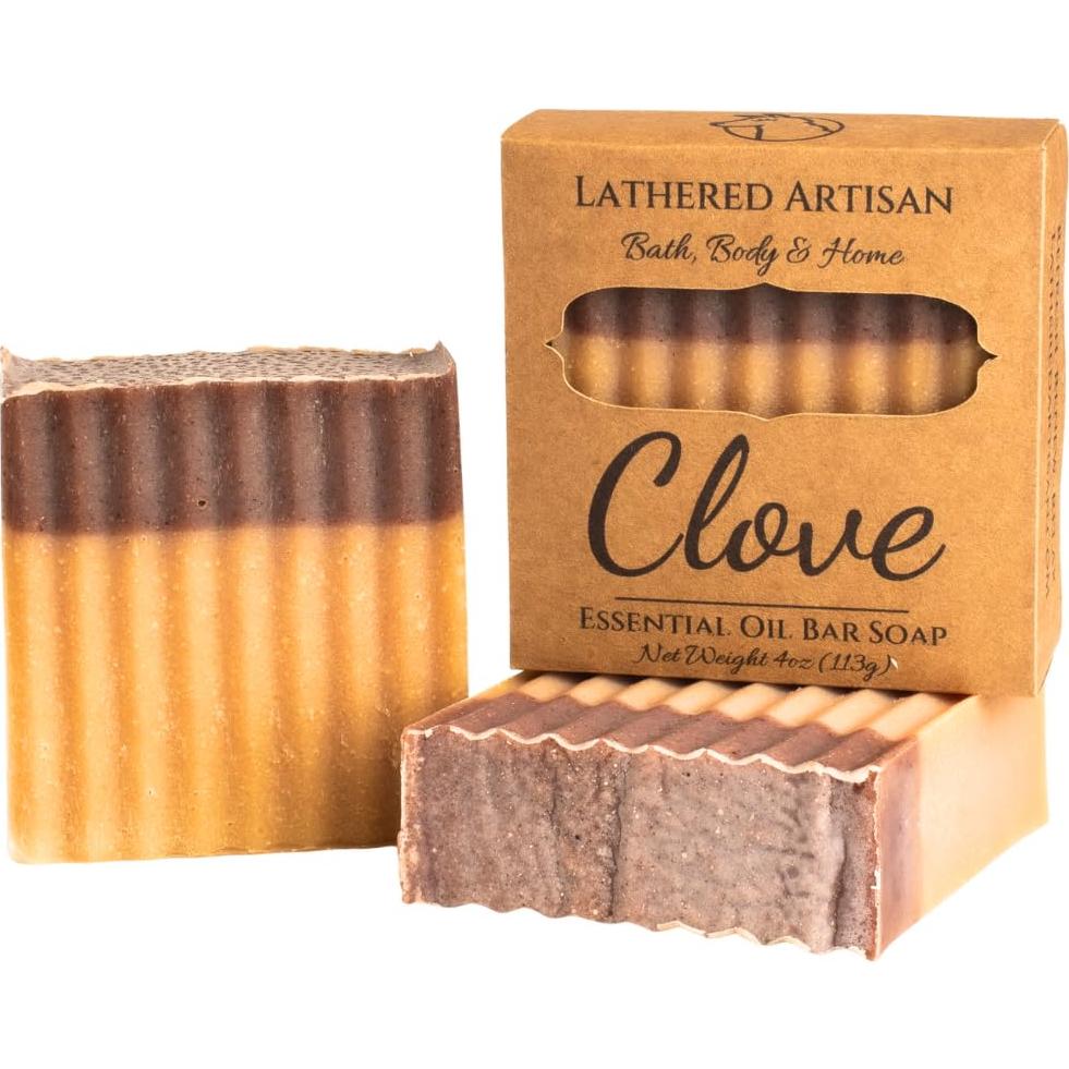 Jabón de Barra Natural Lathered Artisan Clavo 170g