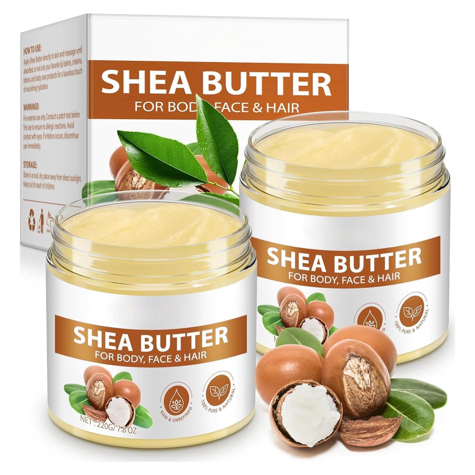 Manteca de Karité Cruda YECUCE 460 ml Hidratante Piel y Cabello