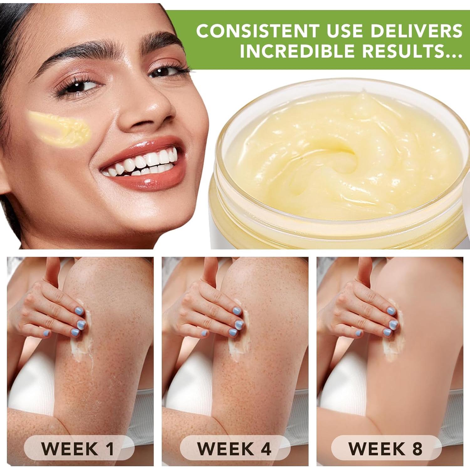 Manteca de Karité Cruda YECUCE 460 ml Hidratante Piel y Cabello