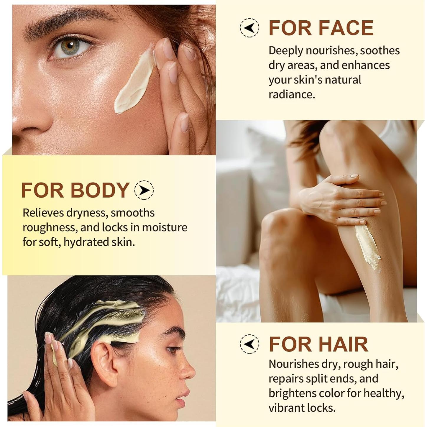 Manteca de Karité Africana 120g Pura Sin Refinar Hidratante