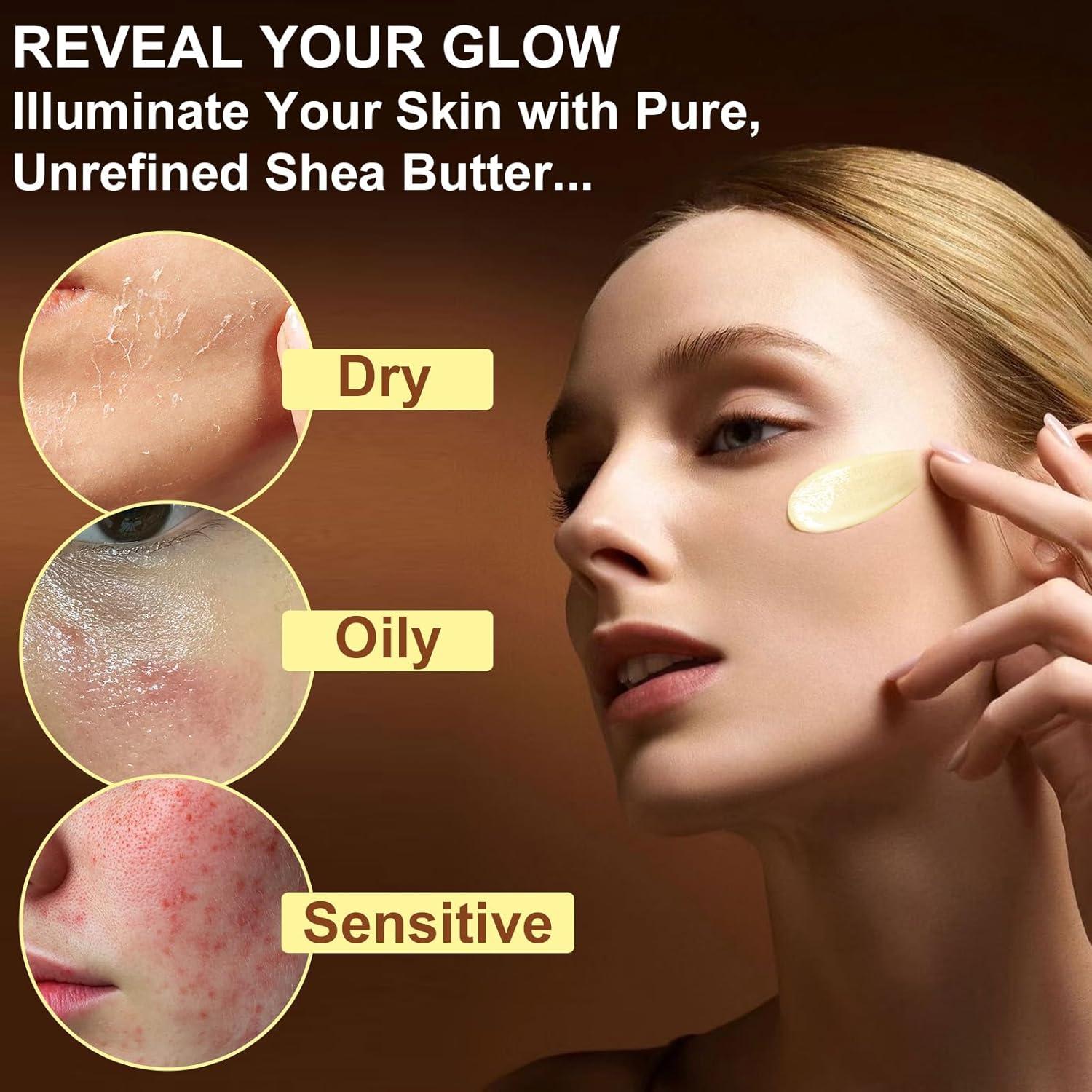 Manteca de Karité Africana 120g Pura Sin Refinar Hidratante