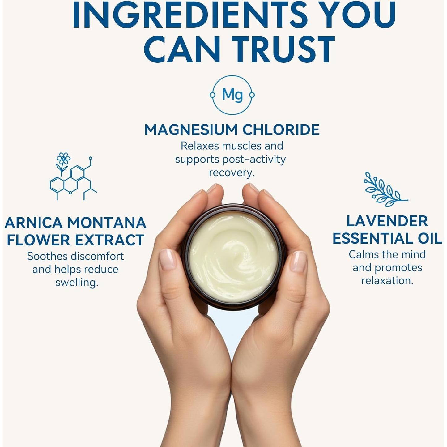 Crema de Magnesio con Árnica y Lavanda Roseblem 100g