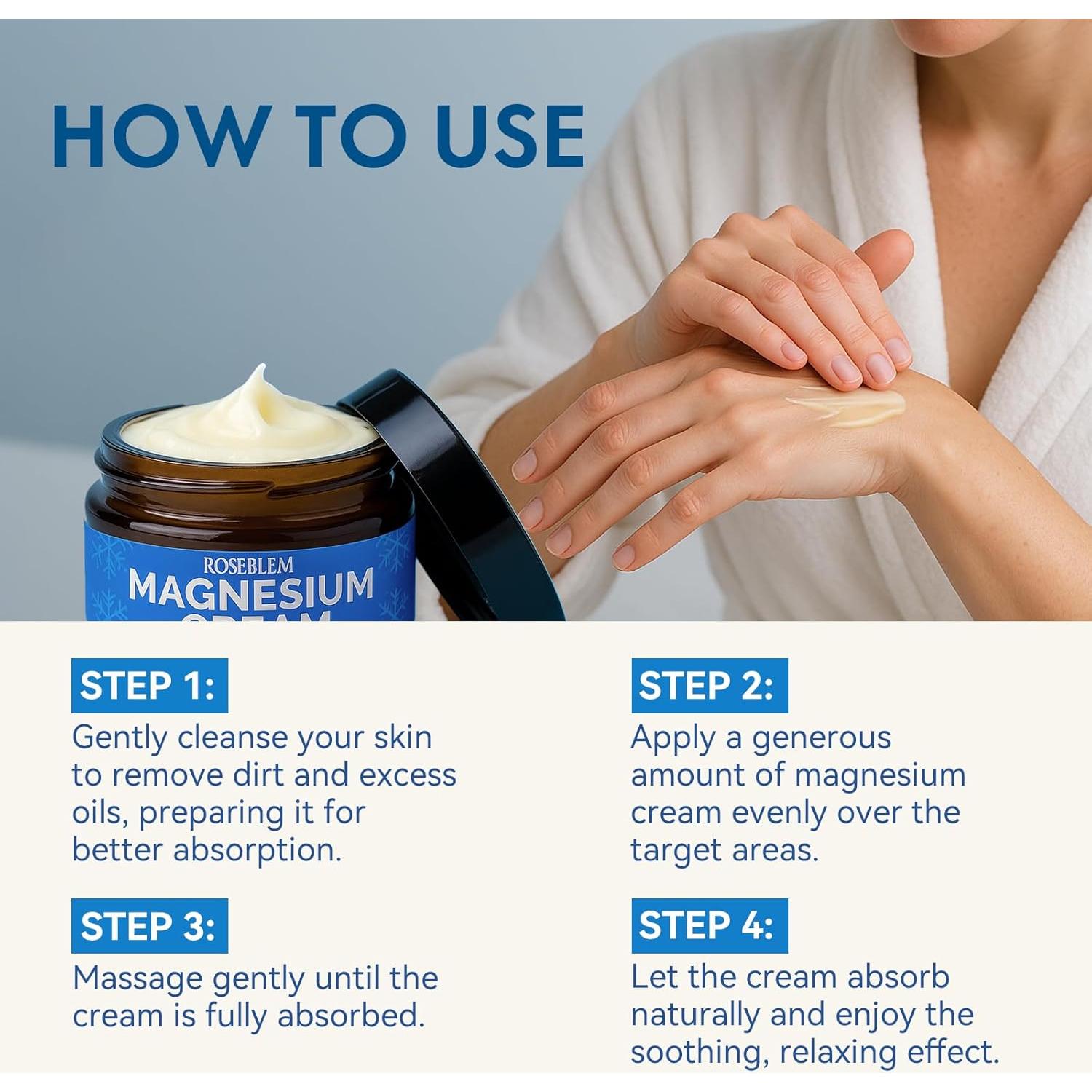 Crema de Magnesio con Árnica y Lavanda Roseblem 100g