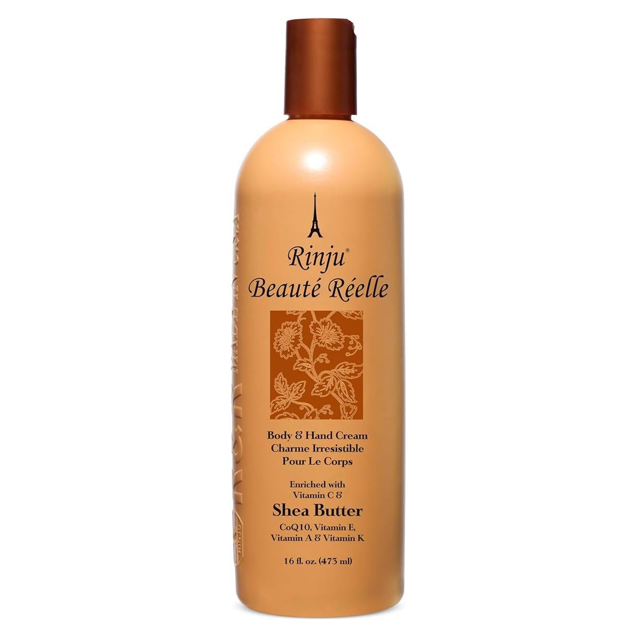 Crema Hidratante Corporal y de Manos Rinju Beauté Réele 453g