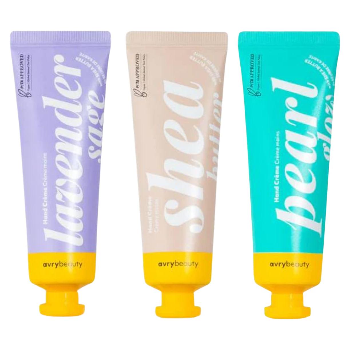 Conjunto de Crema Hidratante Vegana AvryBeauty 42.5 ml - 3 Fragancias