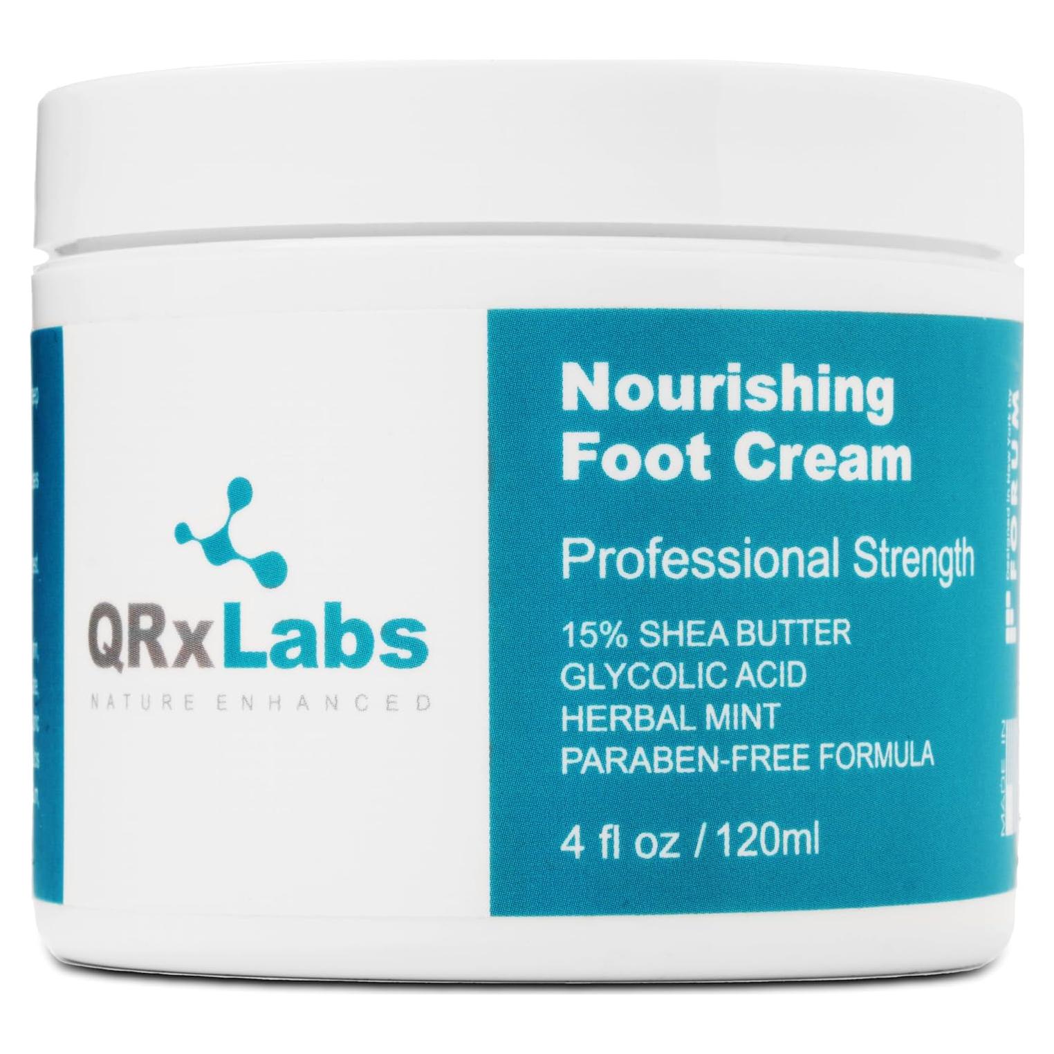 Crema para Pies Shea QRxLabs 113 g - Hidratante y Refrescante
