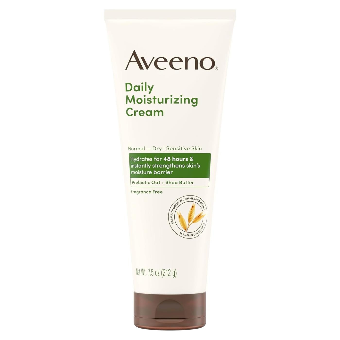 Crema Hidratante Diaria Aveeno 212g Avena Prebiótica y Karité