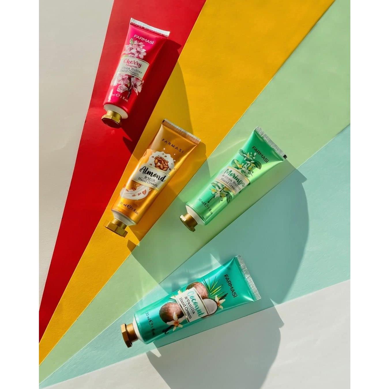 Crema de Manos Farmasi Manteca de Karité 30ml Coco y Vainilla