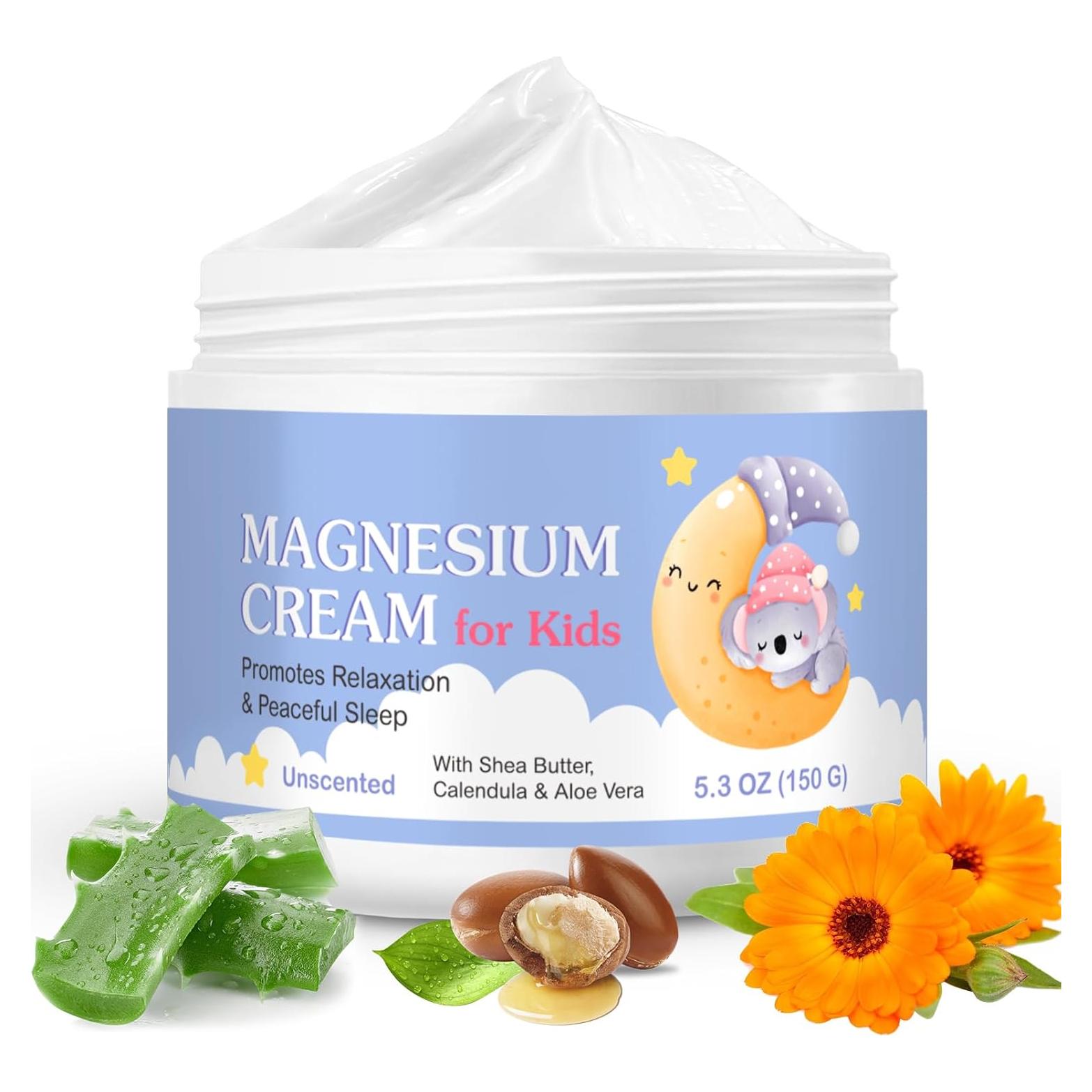 Crema de Magnesio para Niños Loción 100% Natural 191g