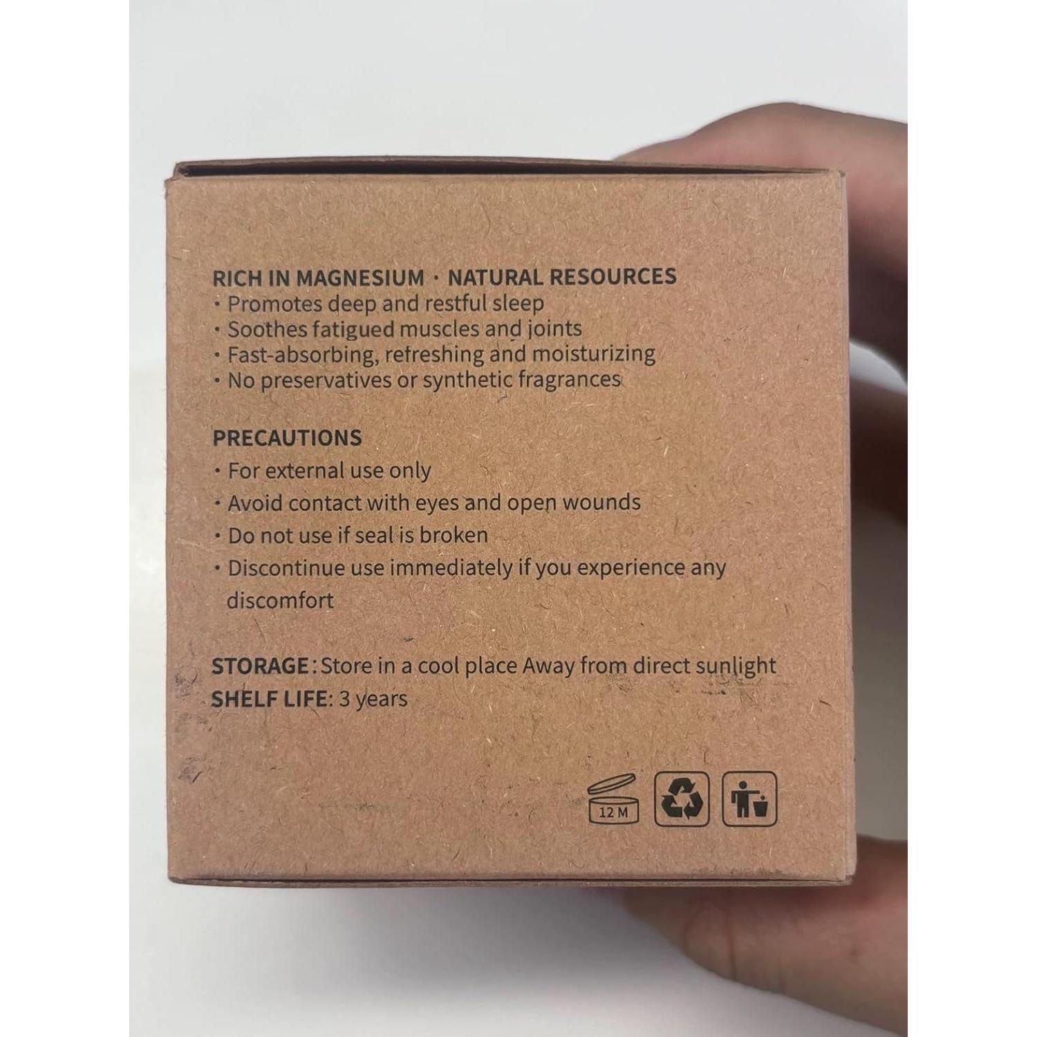 Crema de Magnesio LemeTree 258g - Loción Tópica Relajante