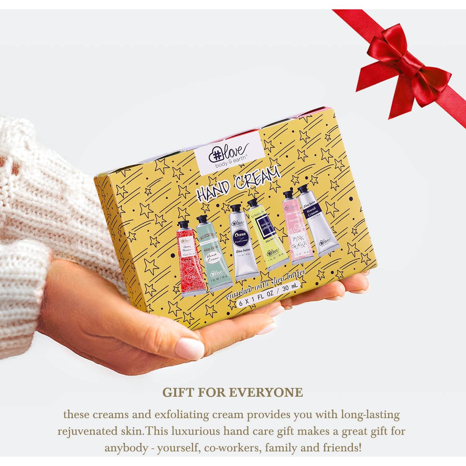 Set de Crema de Manos BODY & EARTH # LOVE - 6 Fragancias