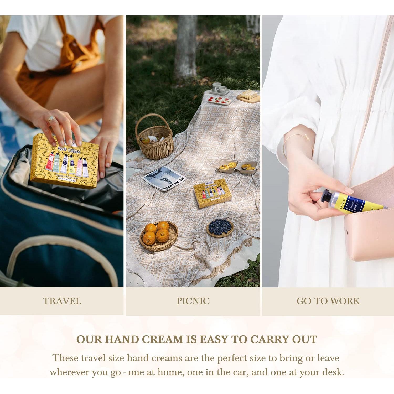 Set de Crema de Manos BODY & EARTH # LOVE - 6 Fragancias