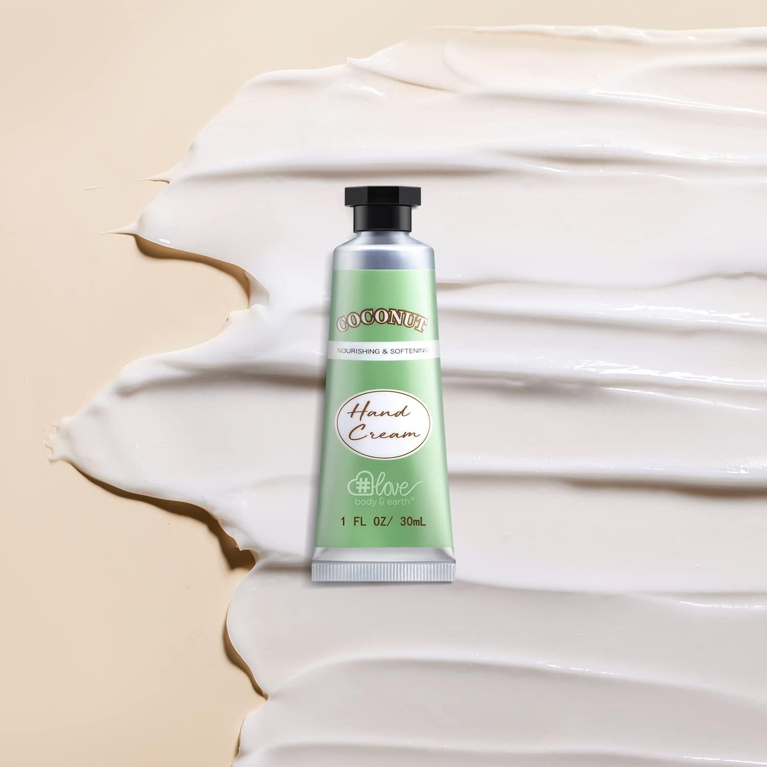 Set de Crema de Manos BODY & EARTH # LOVE - 6 Fragancias