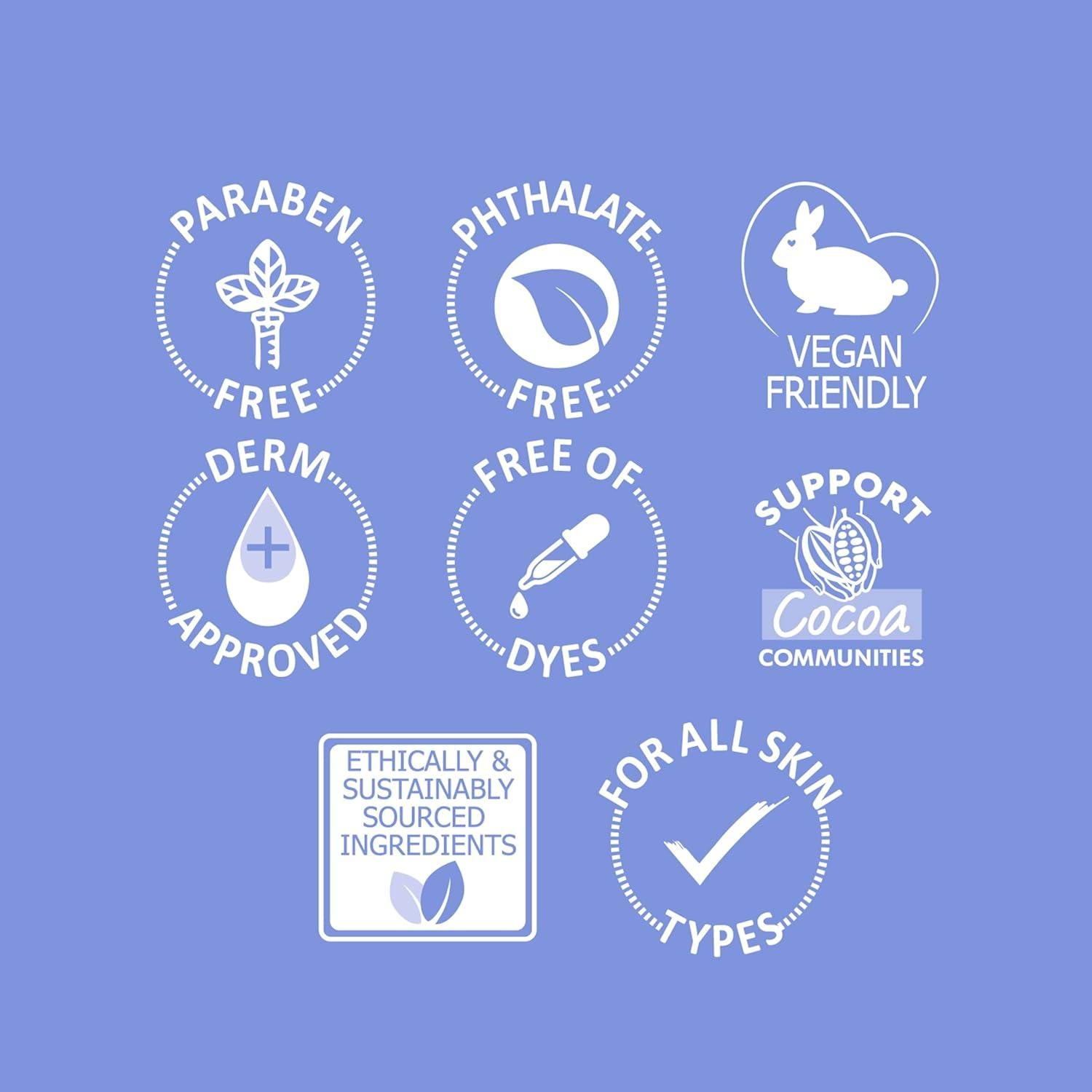 Crema Corporal Palmer's Manteca de Cacao 248 g Hidratación Vainilla