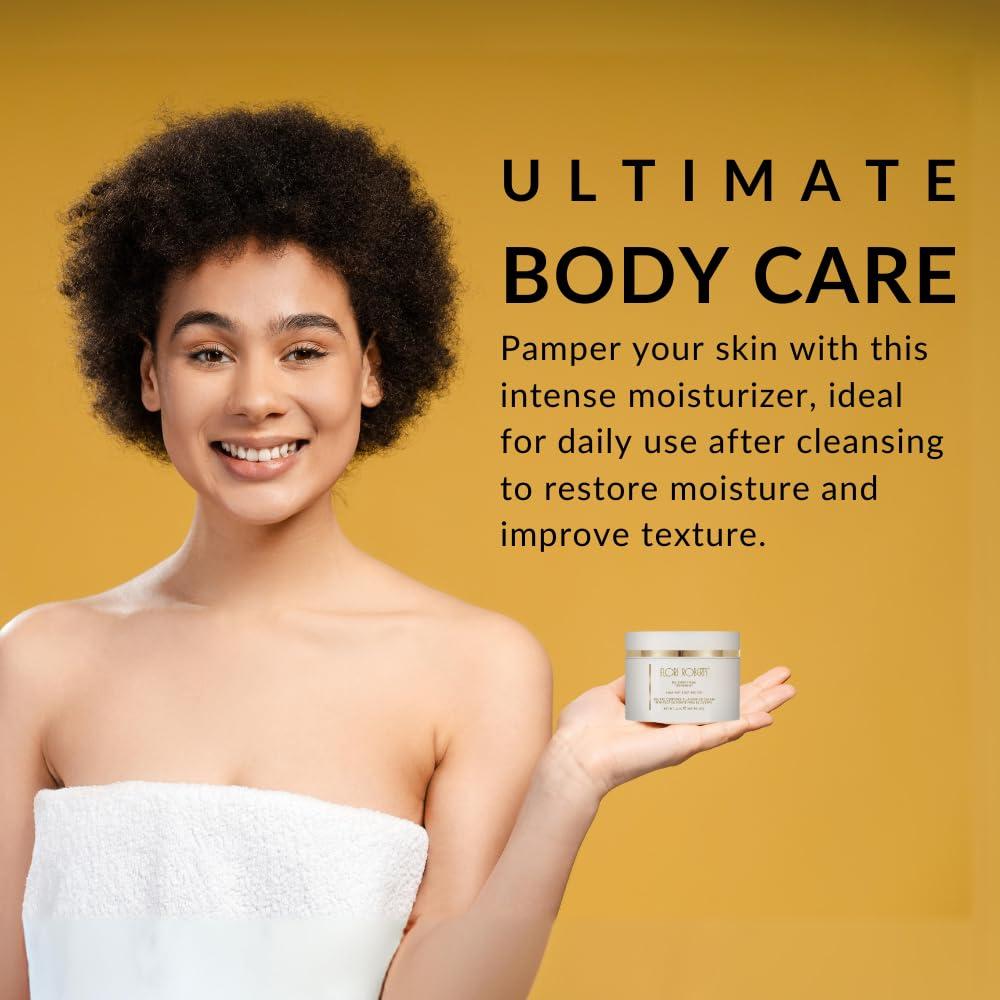 Manteca Corporal Flori Roberts 310 g - Hidratante Karité para Piel Seca