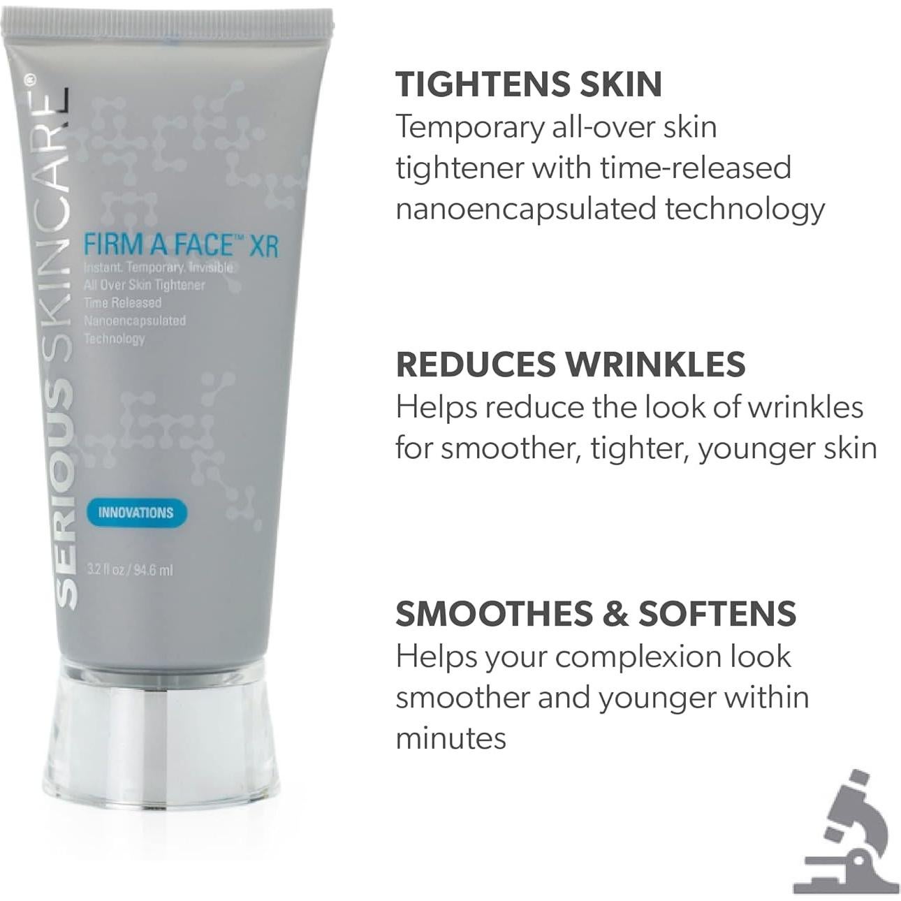 Apretador Temporal de Piel Serious Skincare Firm A Face XR 95ml