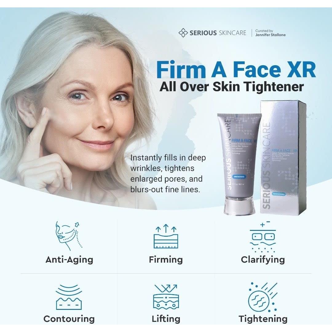 Apretador Temporal de Piel Serious Skincare Firm A Face XR 95ml