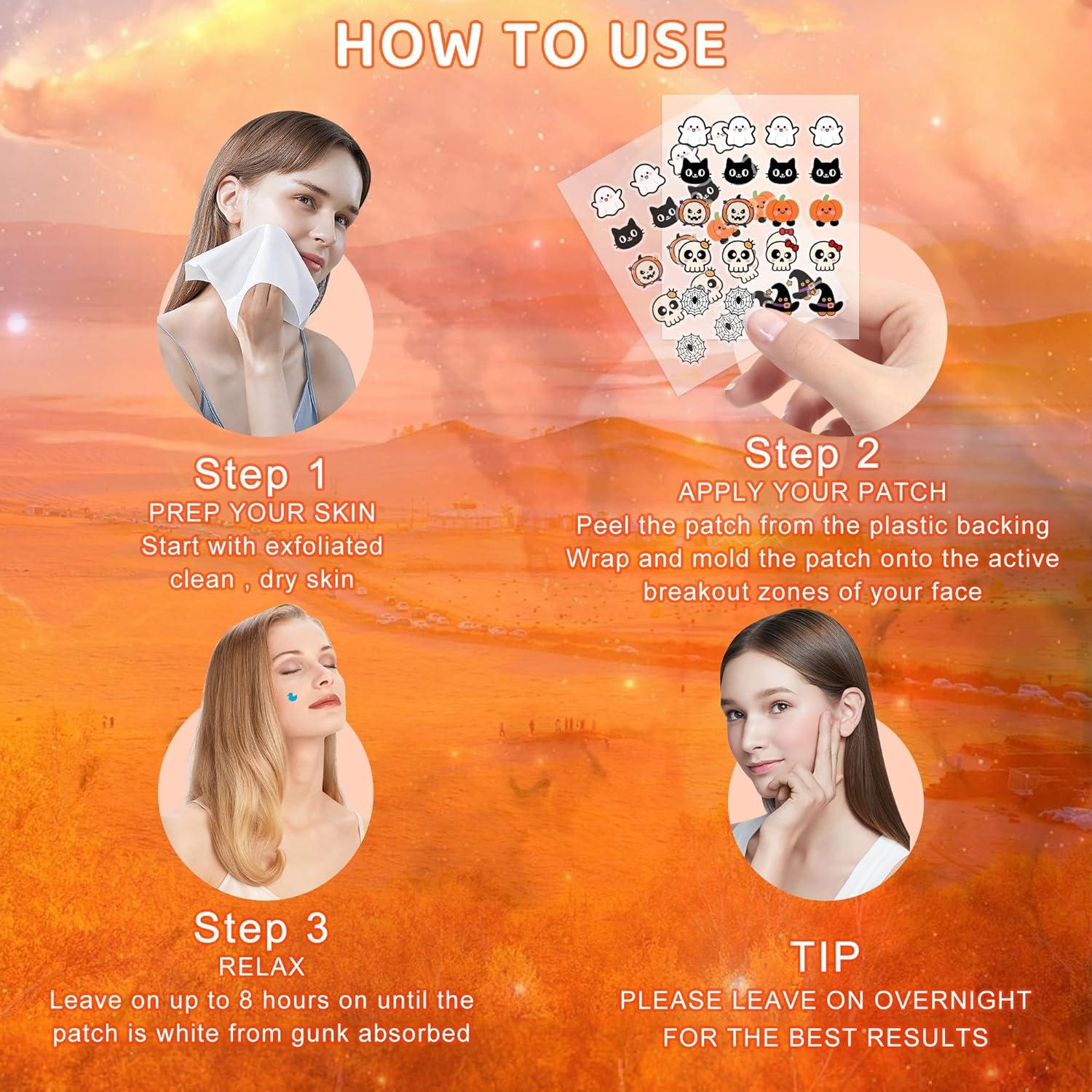 Parche para Granos CELECARE Halloween 100PCS Hidrocoloides