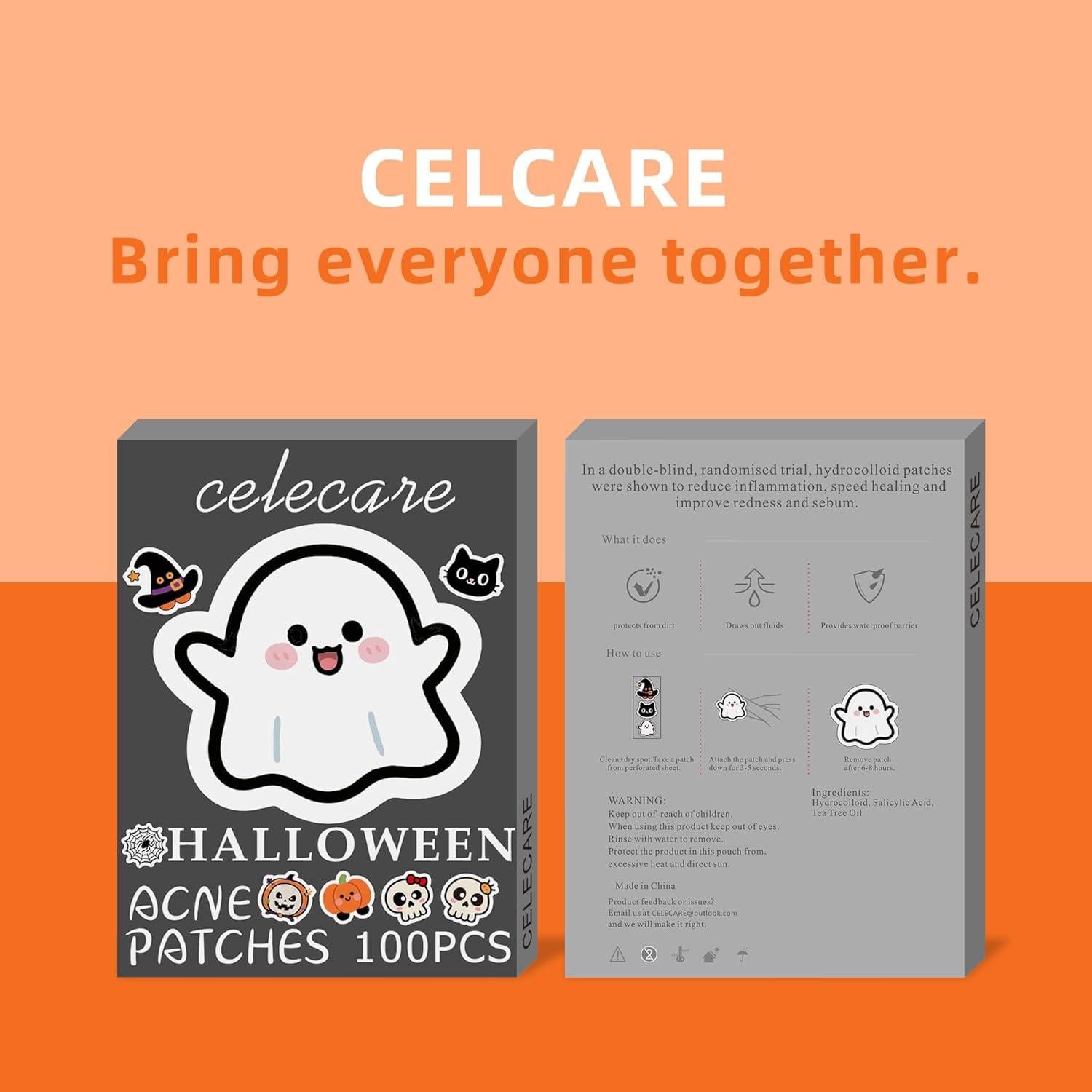 Parche para Granos CELECARE Halloween 100PCS Hidrocoloides