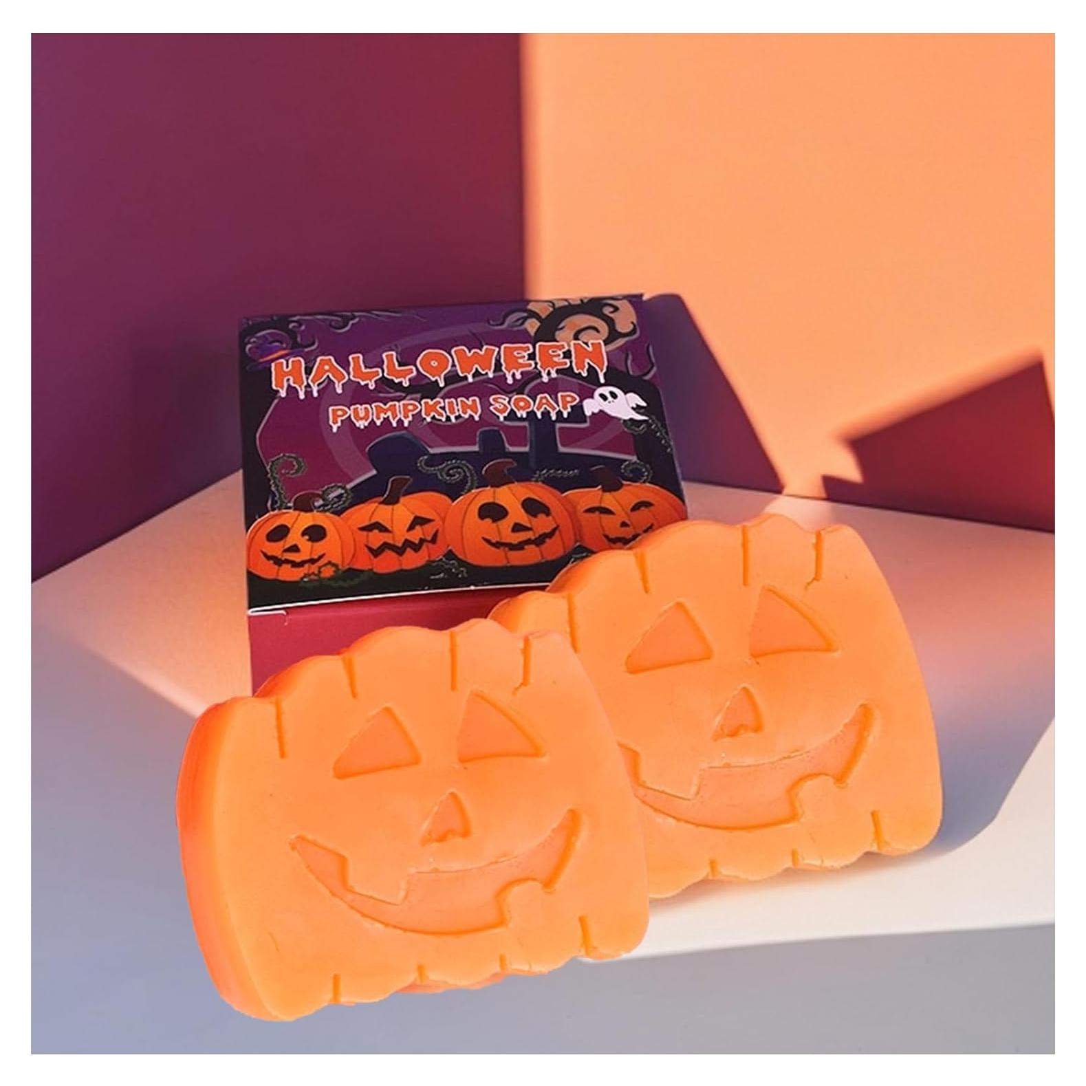 Jabón Facial Natural HWM de Calabaza 100g Hidratante y Calmante