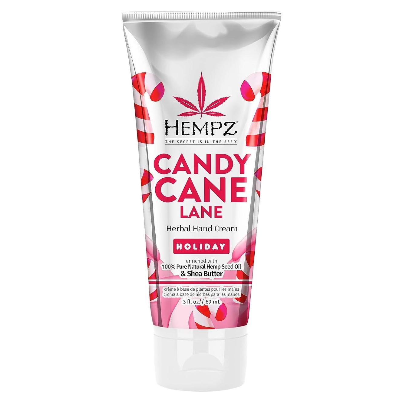 Crema de Manos Hidratante Hempz Candy Cane Lane 85 g