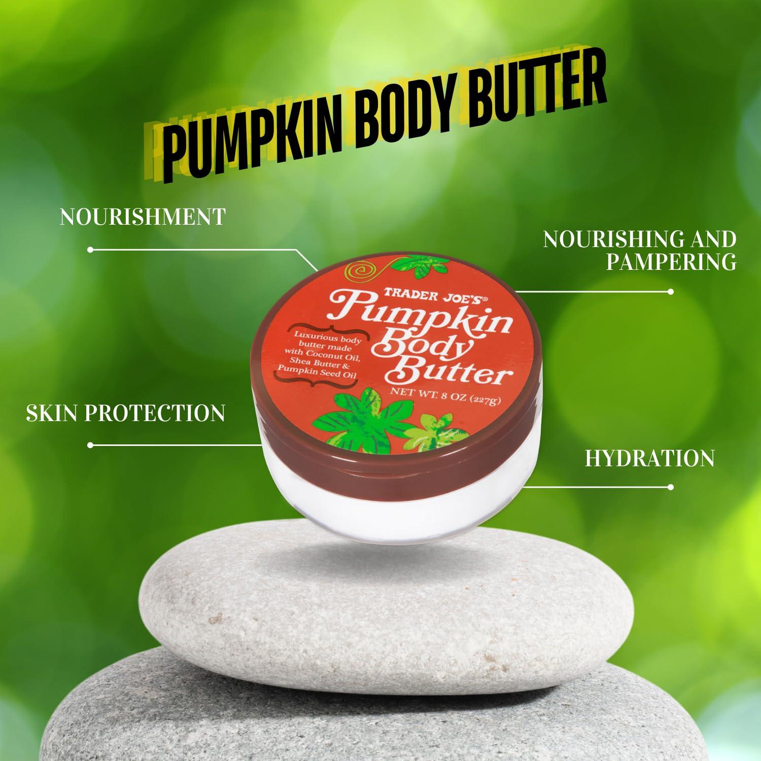 Set Exfoliante y Manteca Corporal de Calabaza Trader Joe's 227 g