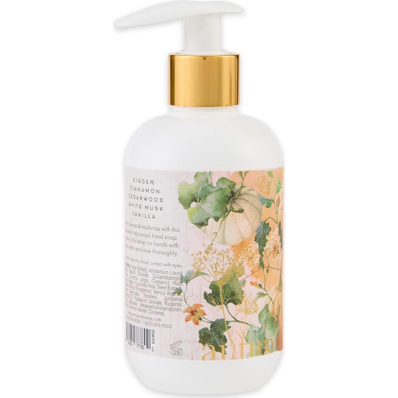 Jabón Líquido de Manos Via Mercato 250 ml Especias de Calabaza