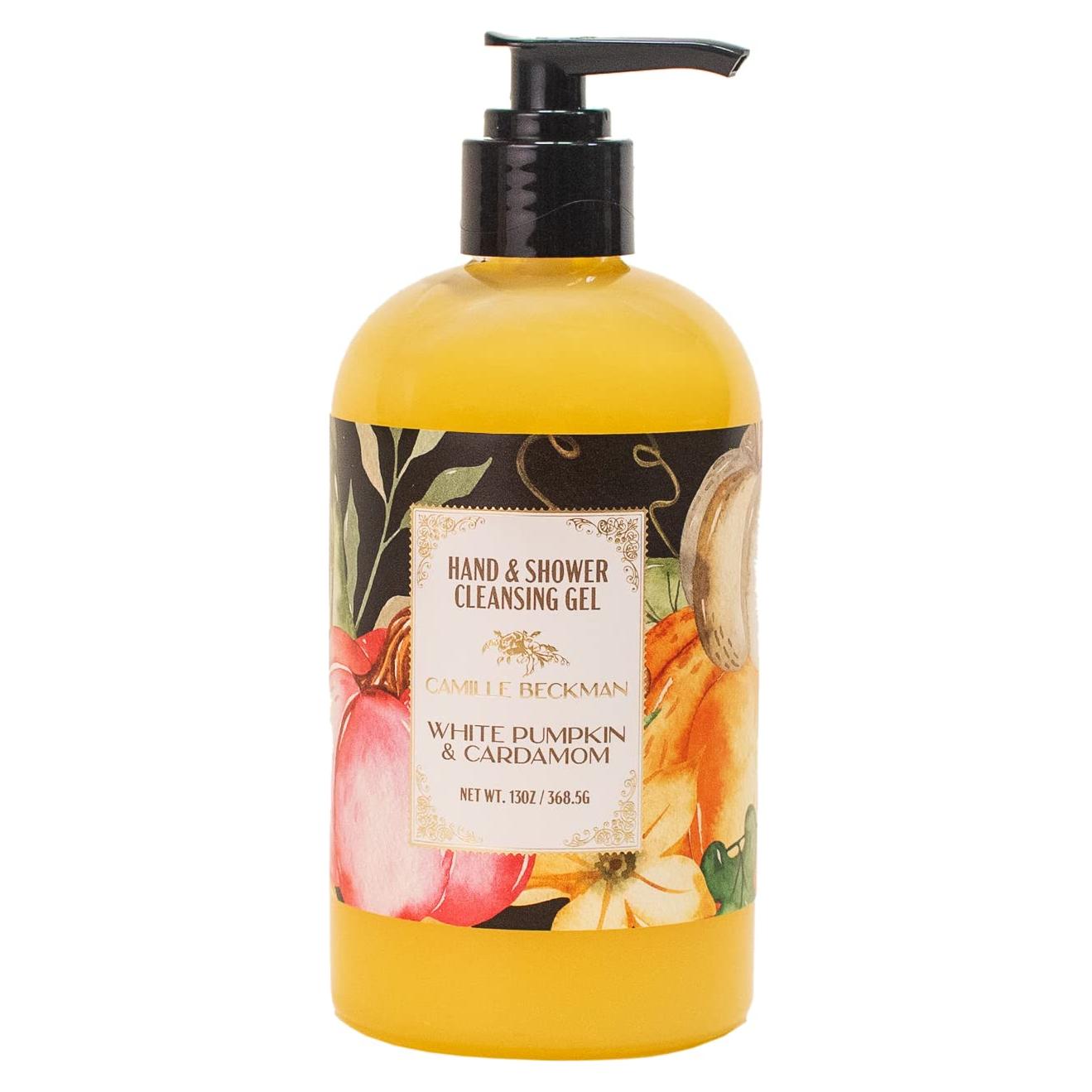 Gel de Limpieza para Manos y Ducha Camille Beckman 368 ml Calabaza y Cardamomo