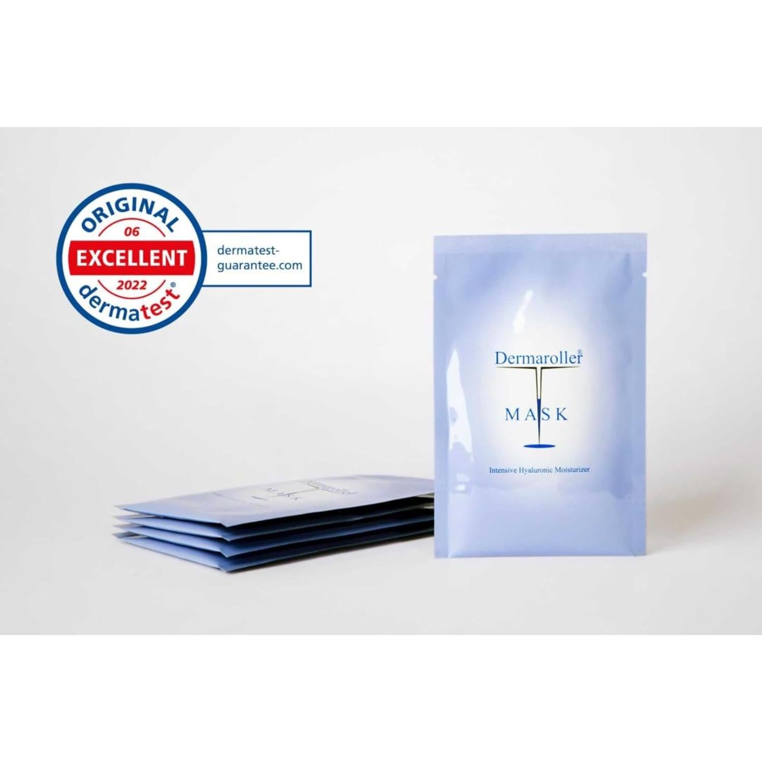 Mascarillas de Seda Dermaroller con Ácido Hialurónico - 10 Unidades