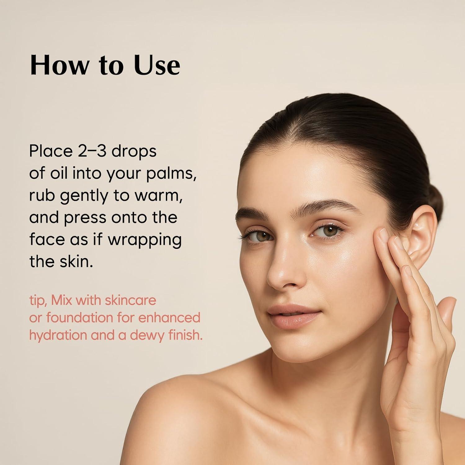 Aceite Facial Hidratante Midha 30ml - Arroz Natural 99.5%