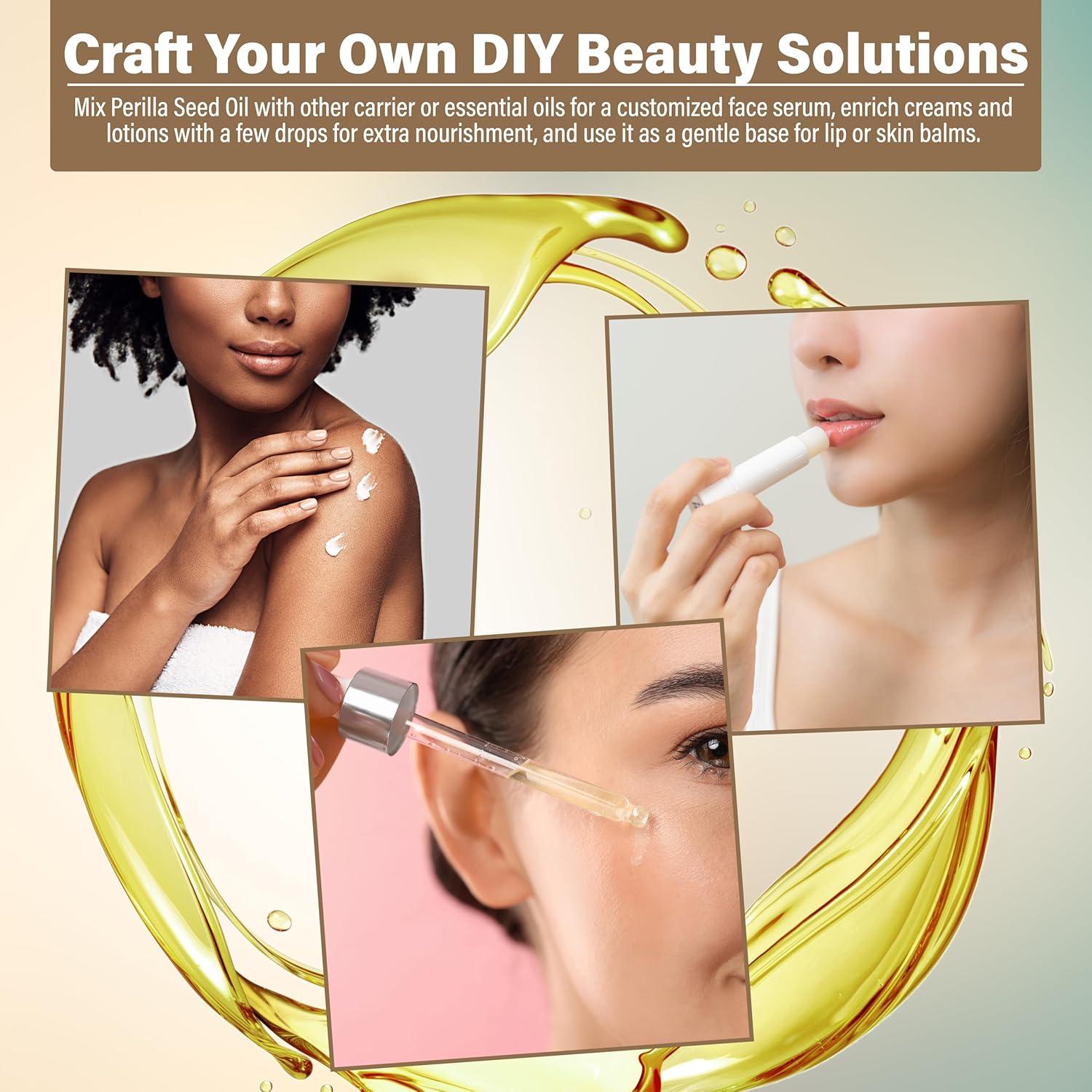 Aceite de Semilla de Perilla Plant Guru 118 ml Prensado en Frío 100% Puro