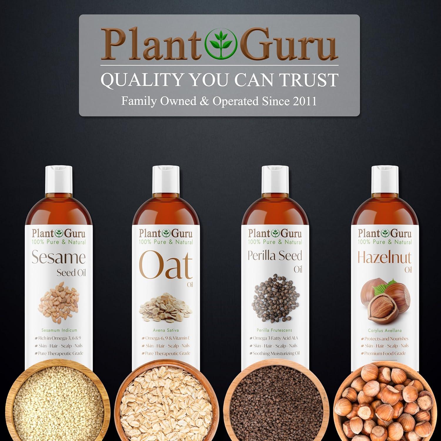 Aceite de Semilla de Perilla Plant Guru 118 ml Prensado en Frío 100% Puro