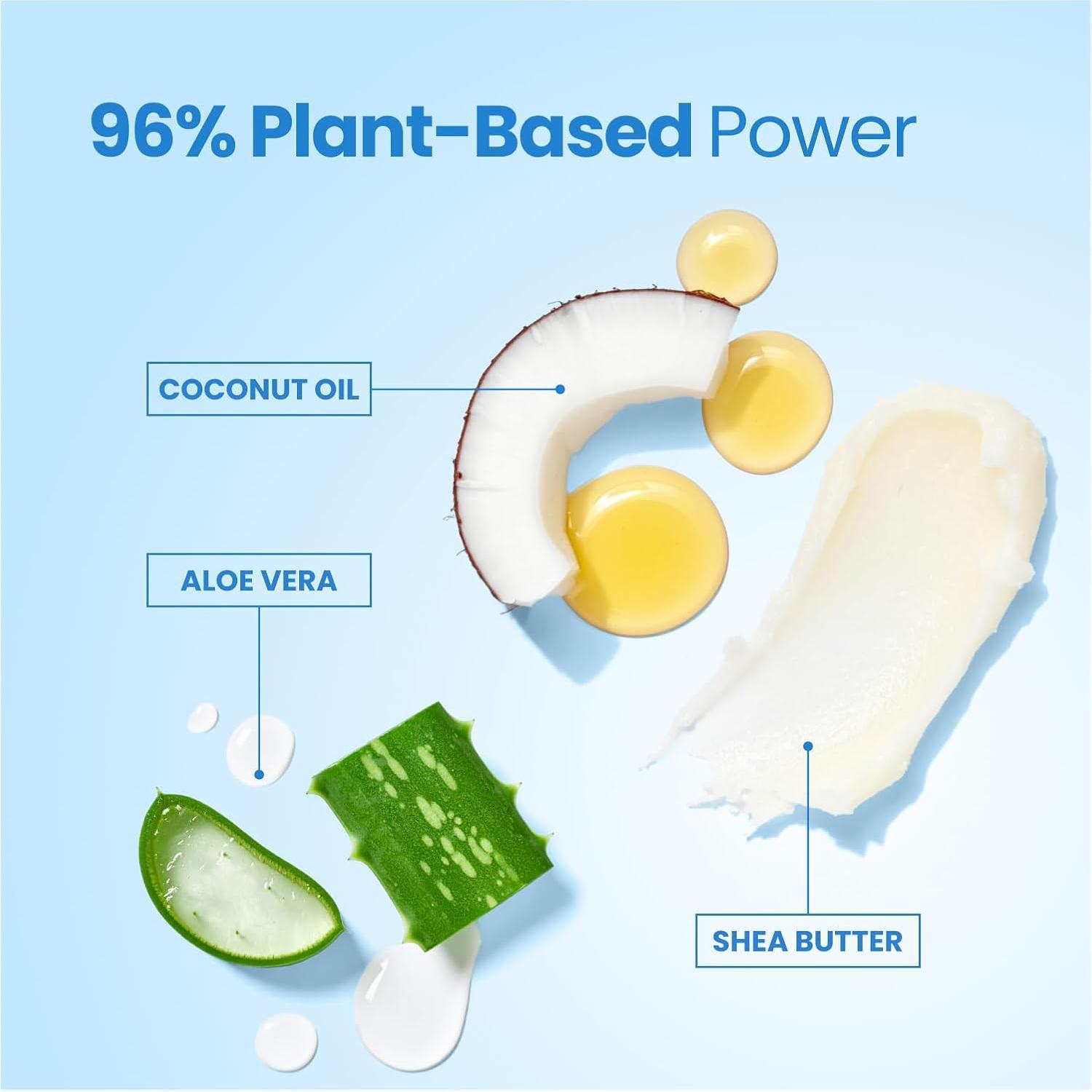 Mascarilla Hidratante para Manos PLANTIFIQUE - 4 Pares con Ácido Hialurónico y Karité