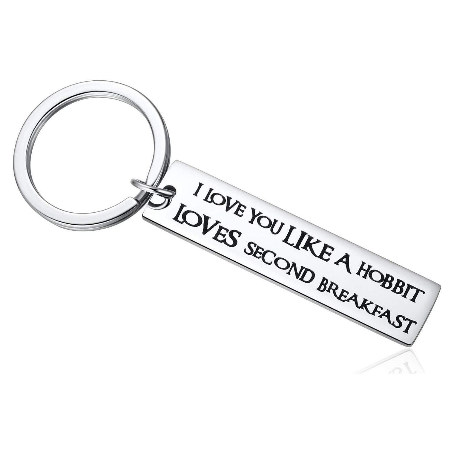 Llavero El Señor de los Anillos Hazado Te Amo Hobbit